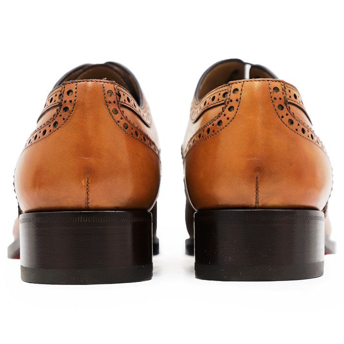 Christian Louboutin Christian Louboutin Christian Louboutin Leather Wingtip Brogue Boots Leather Shoes DUTY FREE for USA Size ONE SIZE - 7 Thumbnail