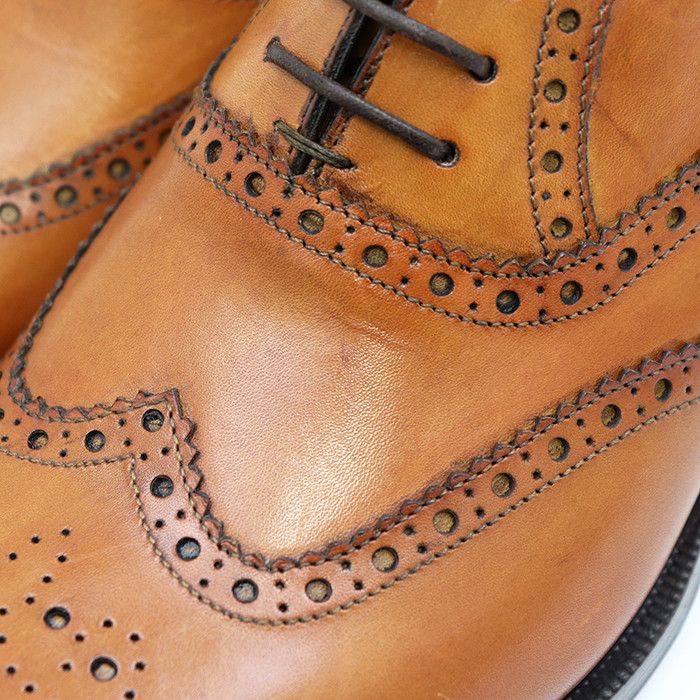 Christian Louboutin Christian Louboutin Christian Louboutin Leather Wingtip Brogue Boots Leather Shoes DUTY FREE for USA Size ONE SIZE - 4 Thumbnail