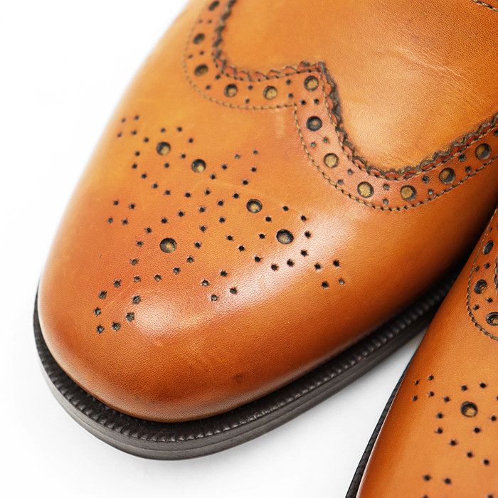 Christian Louboutin Christian Louboutin Christian Louboutin Leather Wingtip Brogue Boots Leather Shoes DUTY FREE for USA Size ONE SIZE - 3 Thumbnail