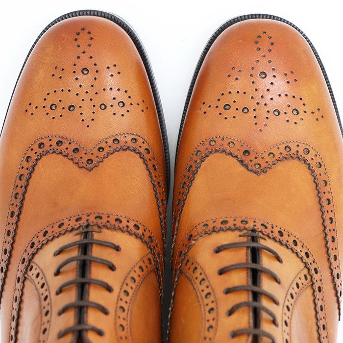 Christian Louboutin Christian Louboutin Christian Louboutin Leather Wingtip Brogue Boots Leather Shoes DUTY FREE for USA Size ONE SIZE - 13 Thumbnail