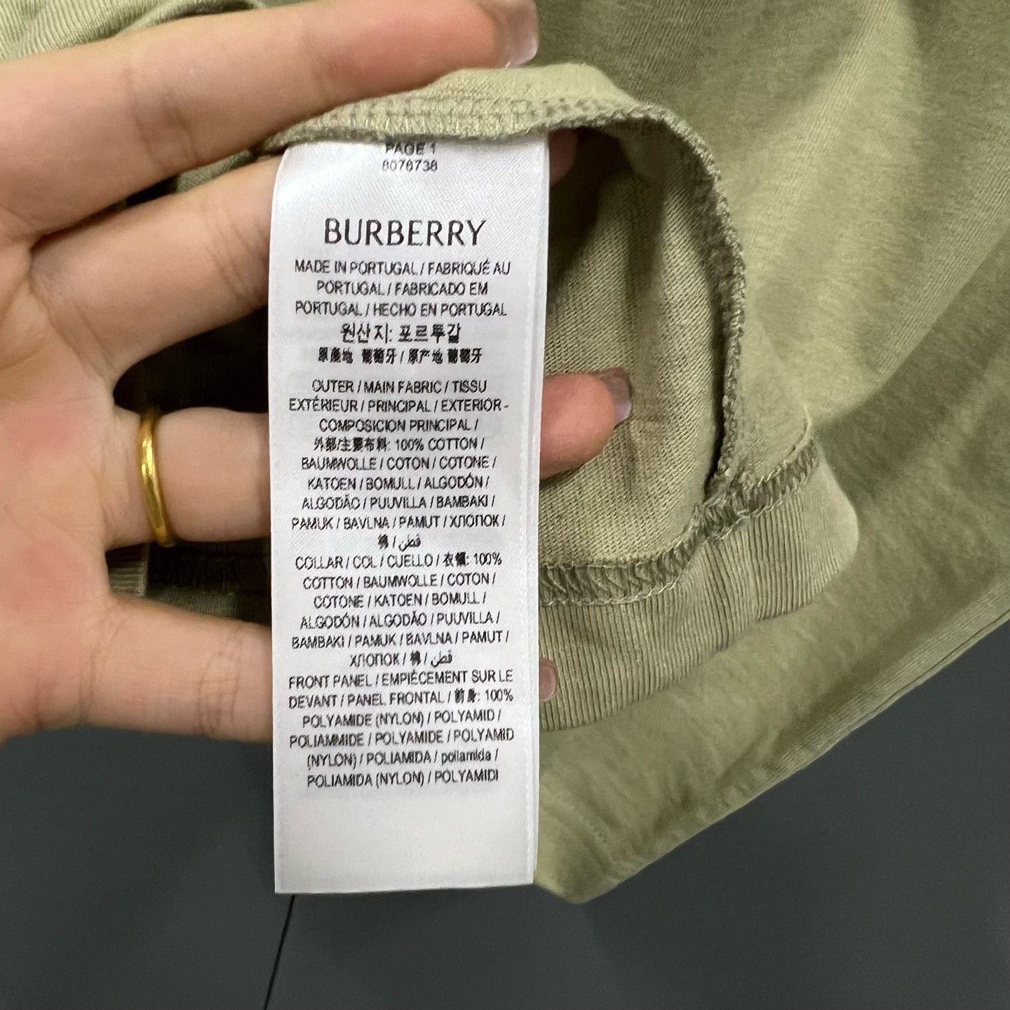 Burberry Burberry Patchwork T-Shirt xxs Men Size US XXS / EU 40 - 3 Thumbnail