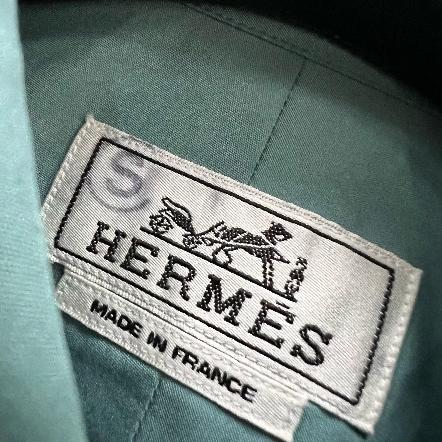 Hermes Hermes Patchwork Striped Button Up it_36 Women Size XS / US 0-2 / IT 36-38 - 2 Thumbnail