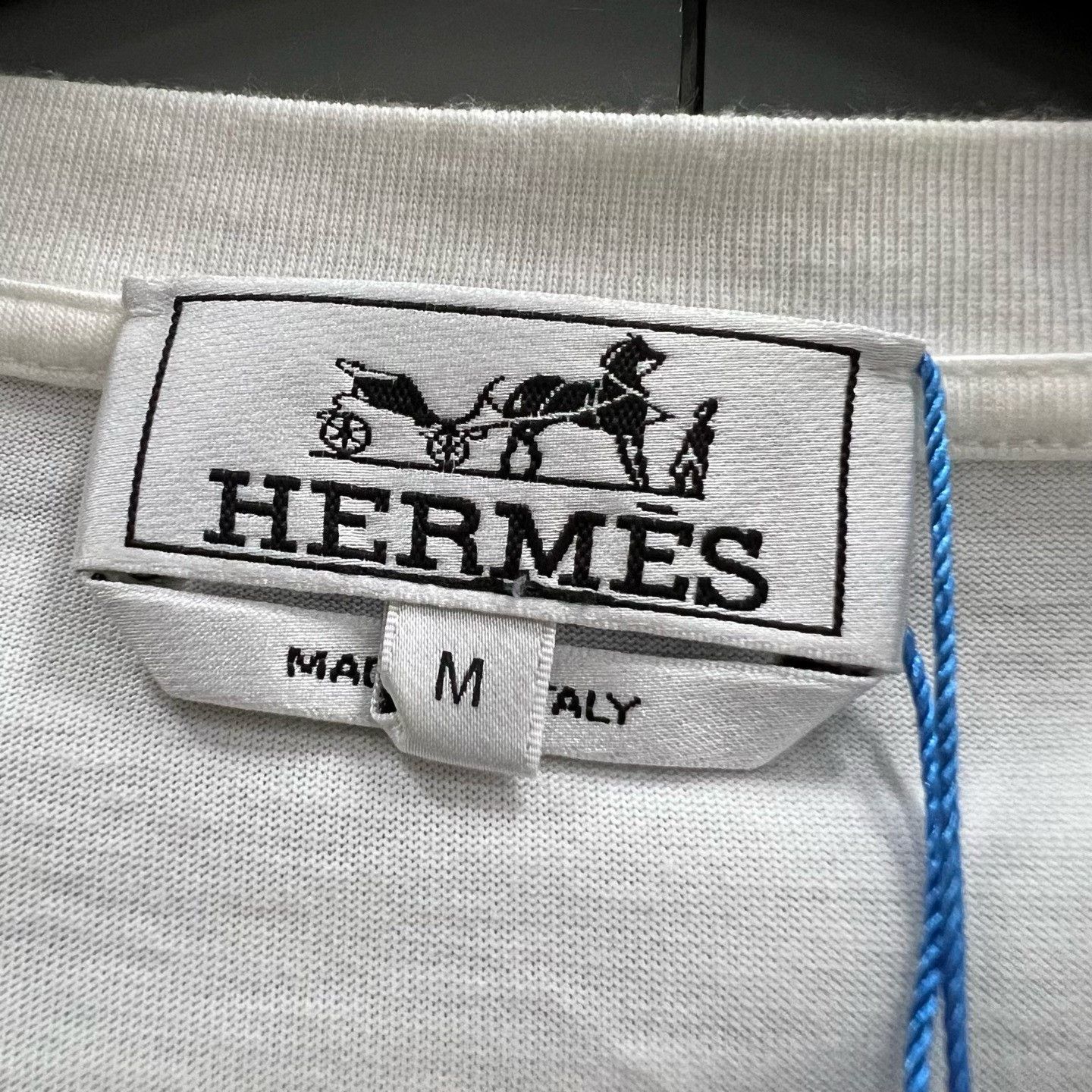 Hermes Hermes Printed Graphic White T-Shirt m Men Size US M / EU 48-50 / 2 - 2 Thumbnail