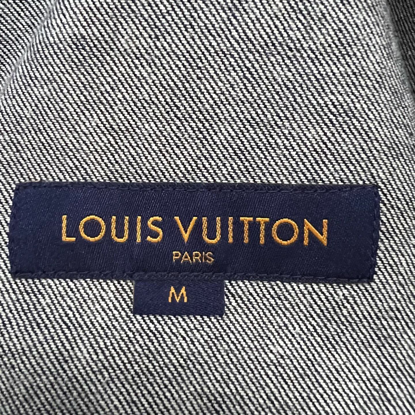 Louis Vuitton Louis Vuitton Denim Printed Shirt m Men Size US M / EU 48-50 / 2 - 4 Thumbnail