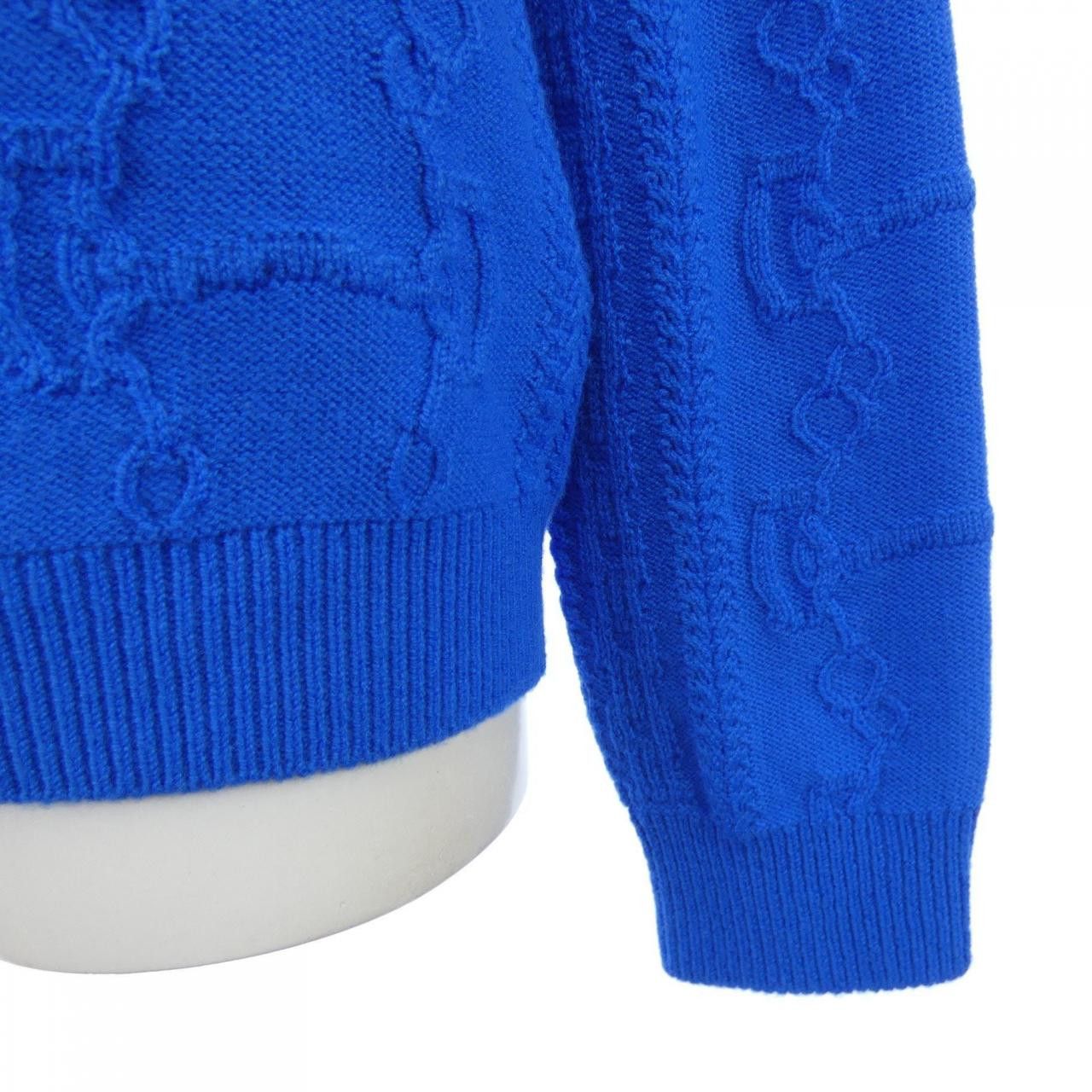 Hermes Hermes Hermes PROMENADE DU MATIN Cashmere blend Knit Textile Tops DUTY FREE for USA Size ONE SIZE - 6 Thumbnail