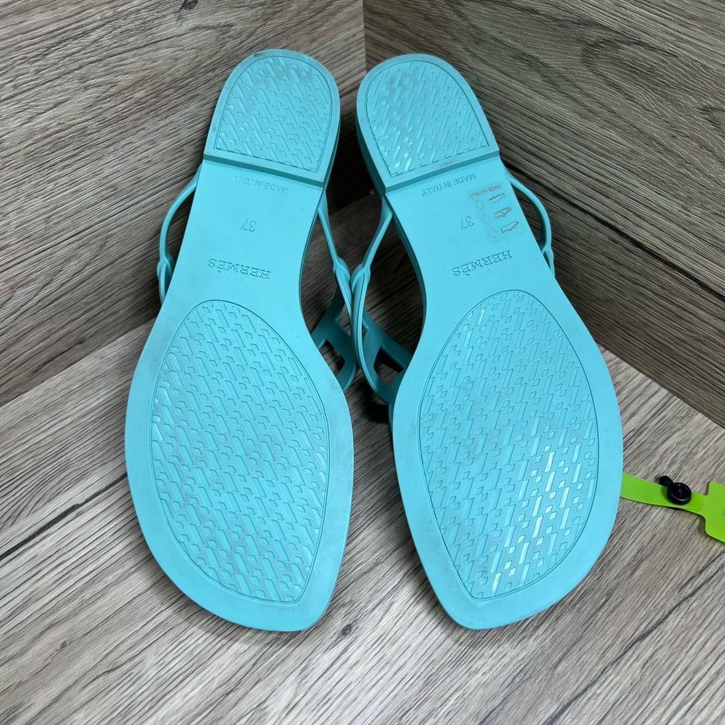 Hermes Hermes Green Sandals us_7 Women Size US 7 / IT 37 - 6 Thumbnail