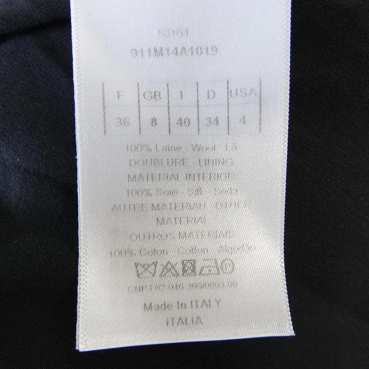 Dior Dior Christian Dior Wool Coat Textile Outerwear 911M14A1019 DUTY FREE for USA Size ONE SIZE - 3 Thumbnail