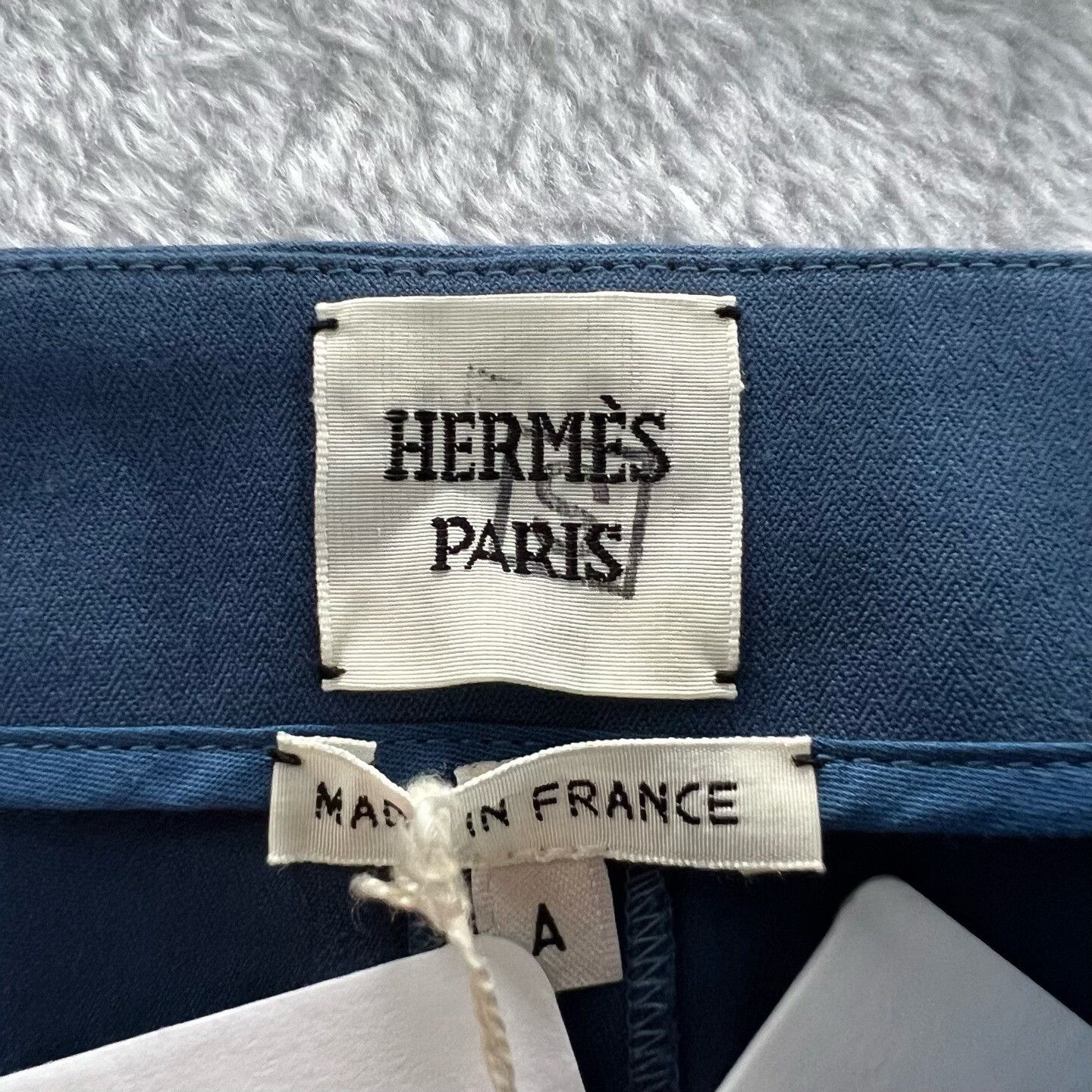 Hermes Hermes Blue Pants 36 Women Size 36" / US 14 / IT 50 - 3 Thumbnail