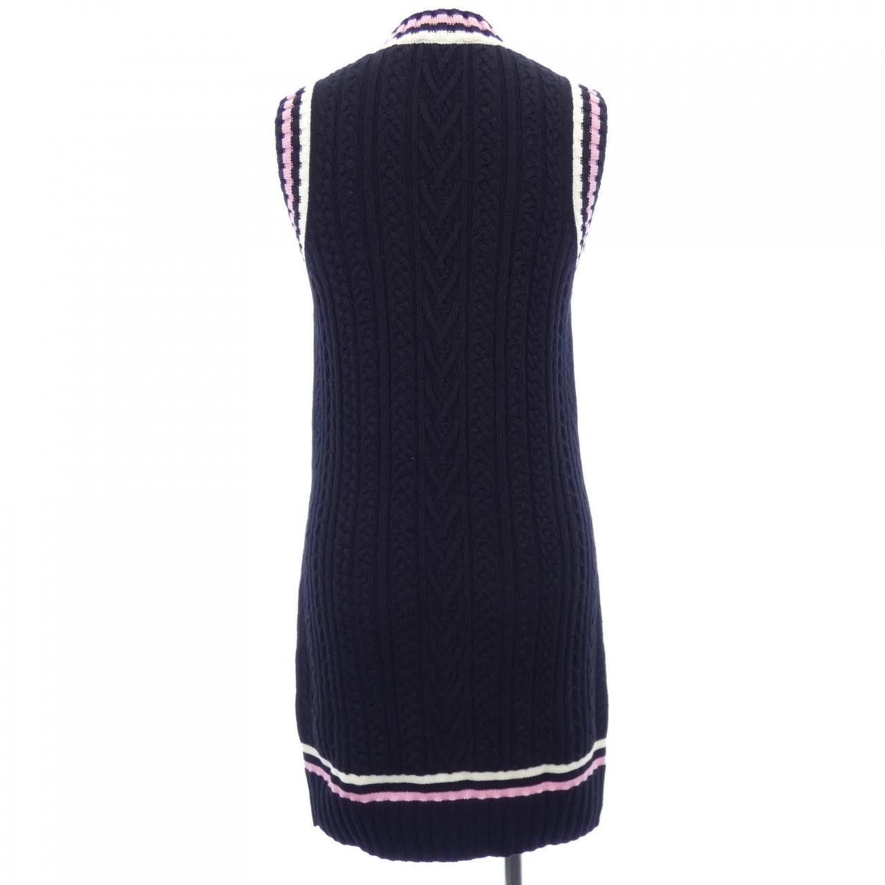 Chanel Chanel Chanel Cashmere Dress Textile Dresses P74554K10682 DUTY FREE for USA Size ONE SIZE - 2 Thumbnail