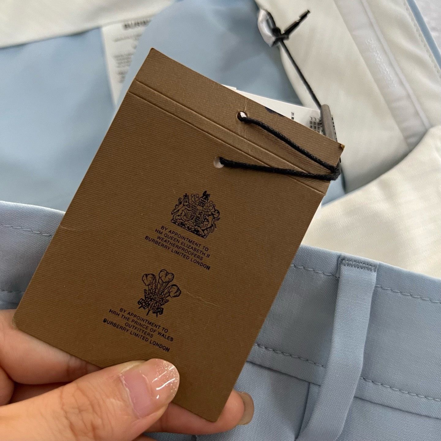 Burberry Burberry Blue Formal Trousers 40r Men Size 40R - 4 Thumbnail