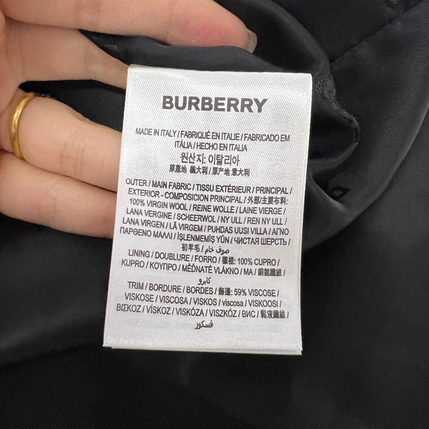 Burberry Burberry Black Skirt 38 Women Size 38" / US 16 / IT 52 - 4 Thumbnail
