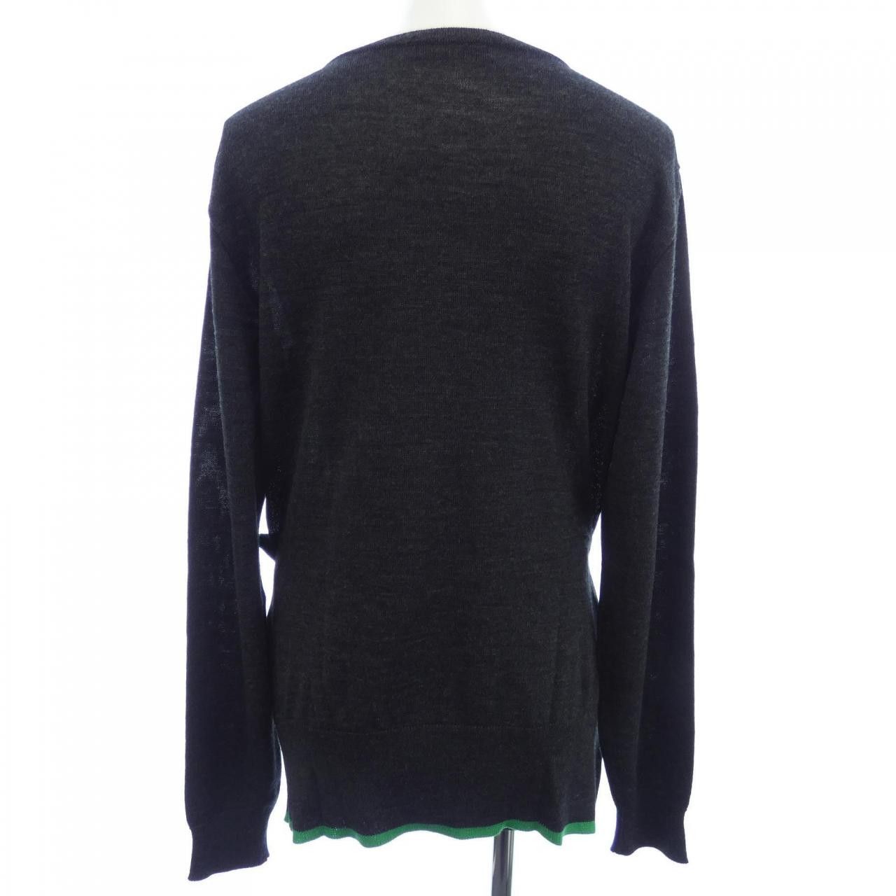 Other Other Yohji Yamamoto Y’s Knit Cardigan Textile Tops YJ-K74-148 DUTY FREE for USA Size ONE SIZE - 2 Thumbnail
