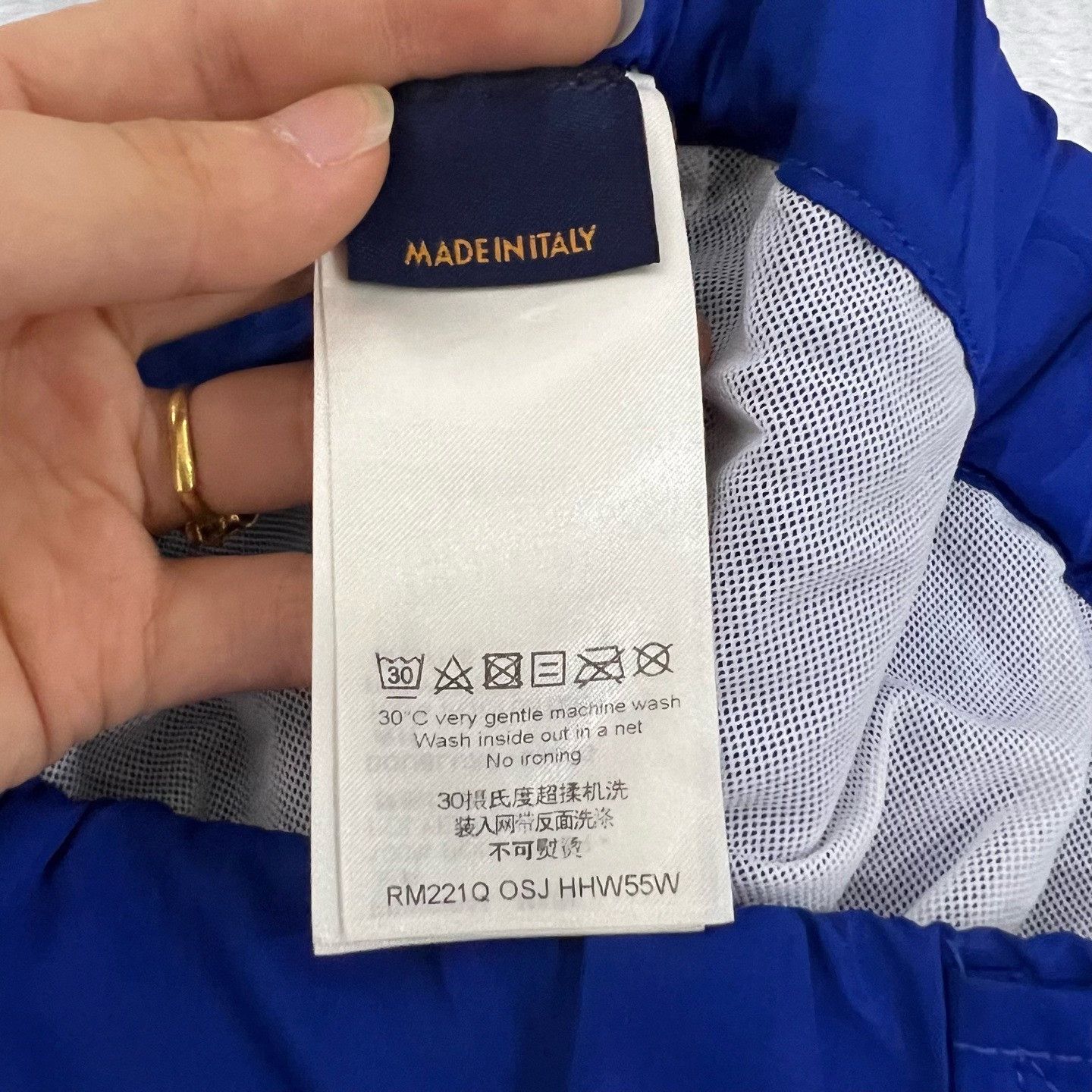 Louis Vuitton Louis Vuitton Blue Shorts 32 Men Size US 32 / EU 48 - 4 Thumbnail