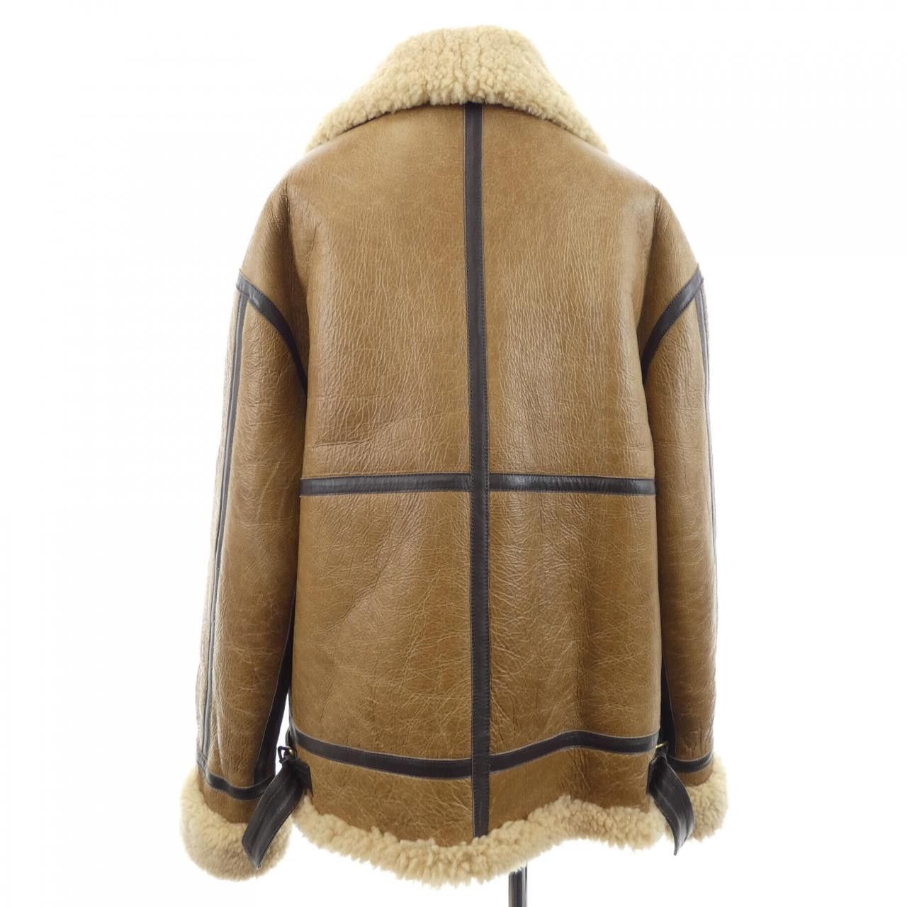 Celine Celine CELINE Shearling Jacket Fur Outerwear 2E453721G DUTY FREE for USA Size ONE SIZE - 2 Thumbnail