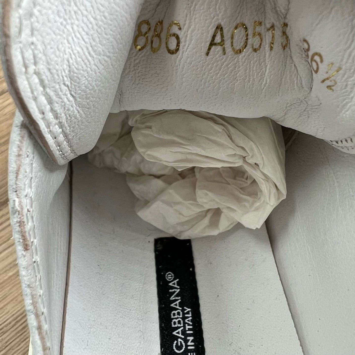 Dolce & Gabbana Dolce & Gabbana Retro Gold Lowtop Sneakers us_6-5 Women Size US 6.5 / IT 36.5 - 6 Thumbnail