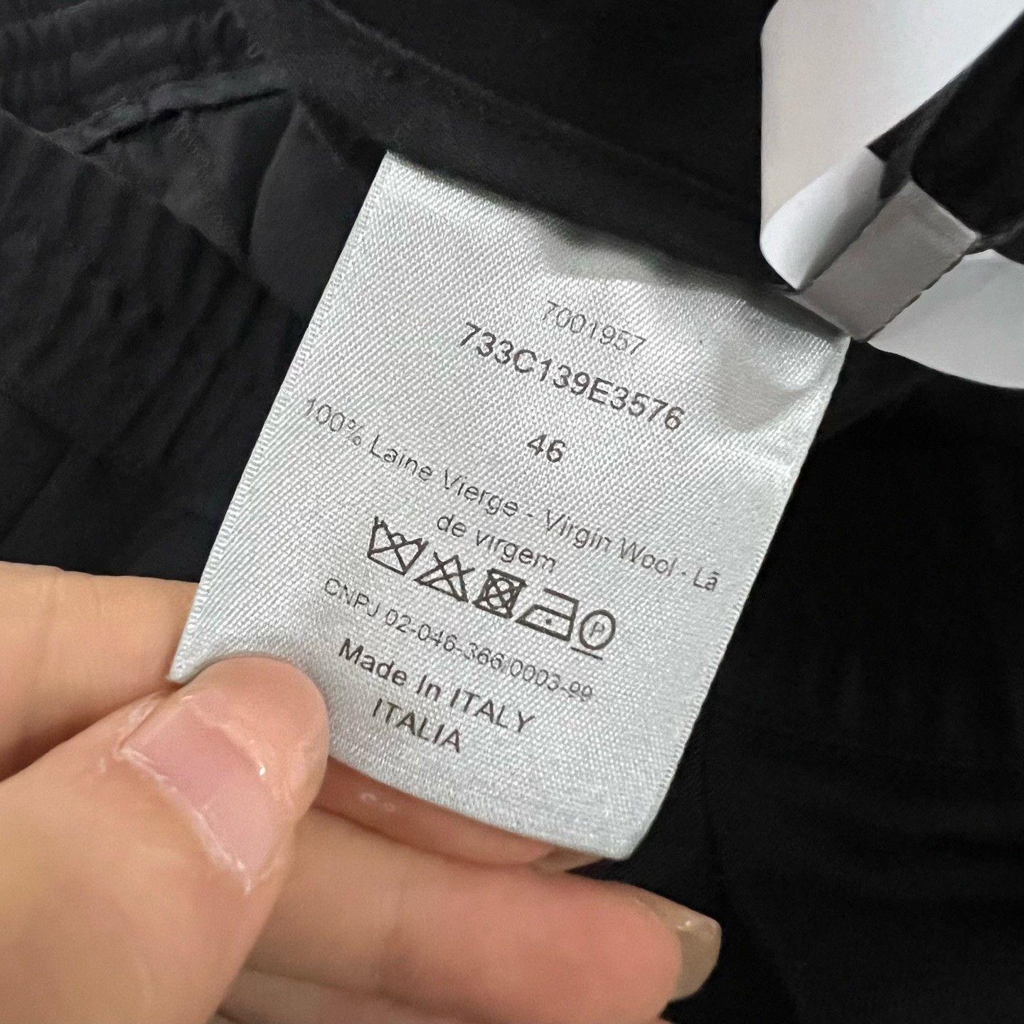 Dior Dior Black Sweatpants 30 Men Size US 30 / EU 46 - 4 Thumbnail