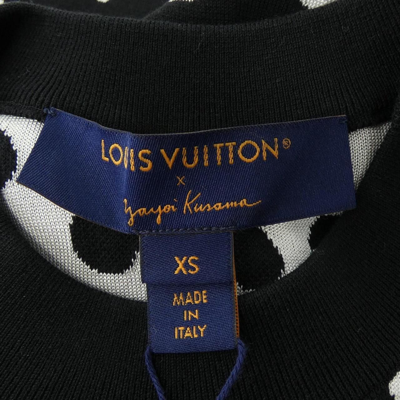 Louis Vuitton Louis Vuitton Louis Vuitton LV x YK Infinity Dot Knit Top Textile Tops FOKL23YB6 DUTY FREE for USA Size ONE SIZE - 4 Thumbnail