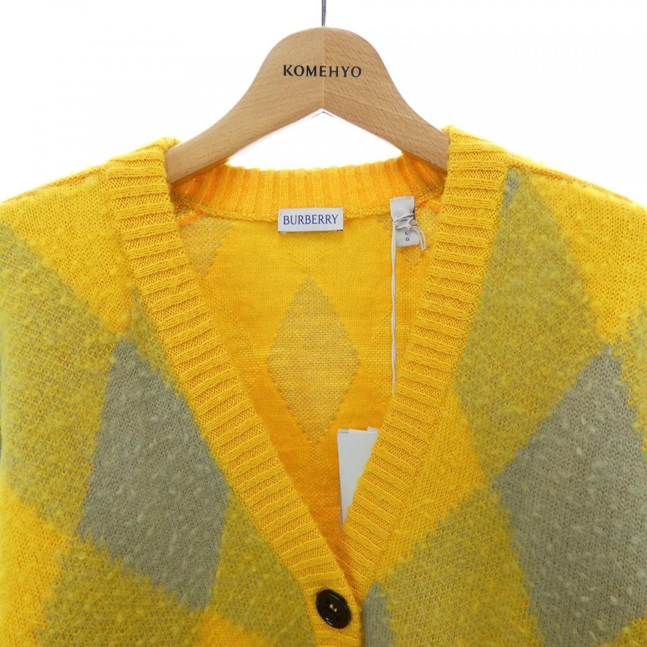 Burberry Burberry Burberry Wool Knit Cardigan Textile Tops 80776841 DUTY FREE for USA Size ONE SIZE - 5 Thumbnail