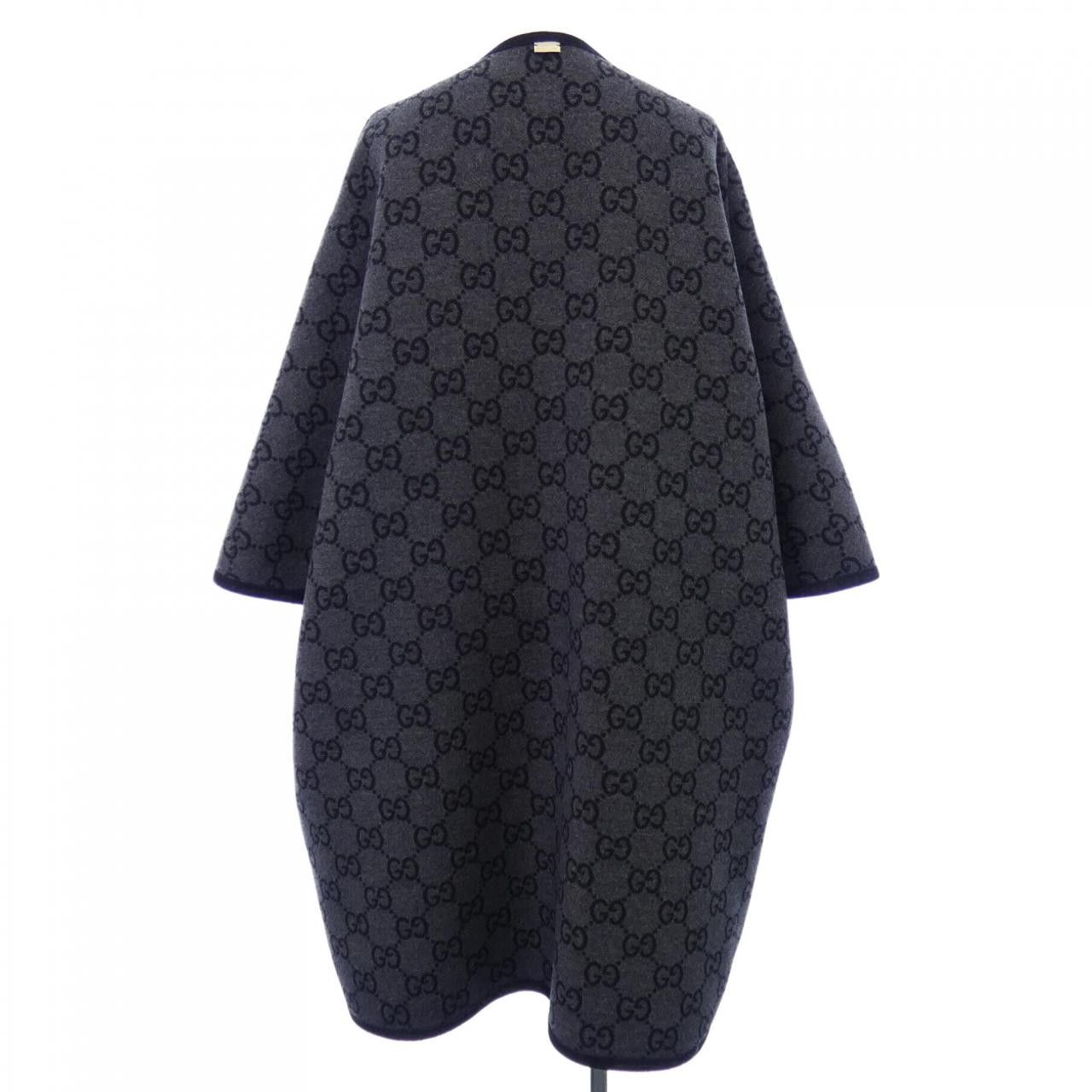 Gucci Gucci Gucci GG Pattern Reversible Coat Textile Outerwear 715717Z8A4V DUTY FREE for USA Size ONE SIZE - 8 Thumbnail