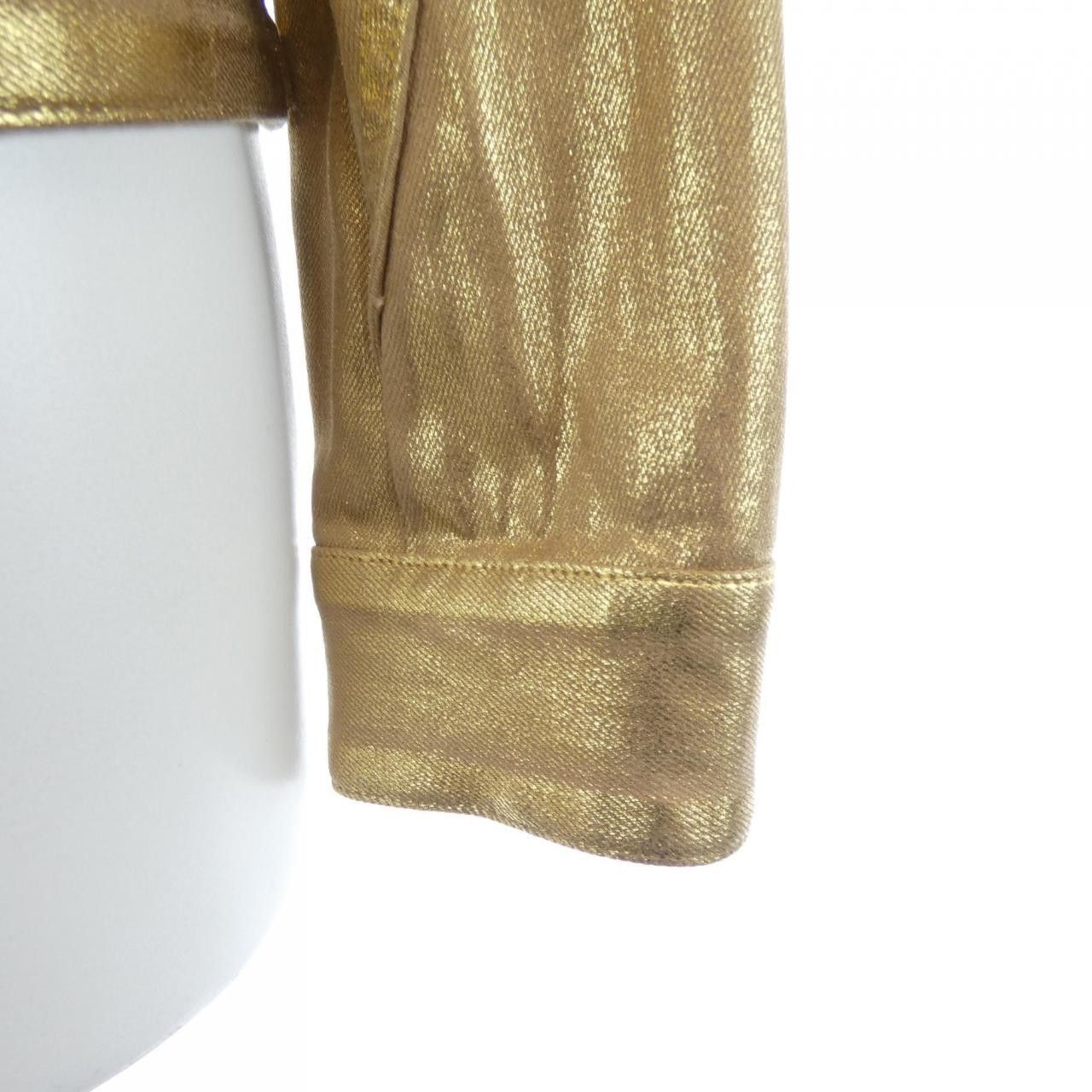 Louis Vuitton Louis Vuitton Louis Vuitton Metallic Jacket Textile Outerwear F2JA04B6G DUTY FREE for USA Size ONE SIZE - 6 Thumbnail
