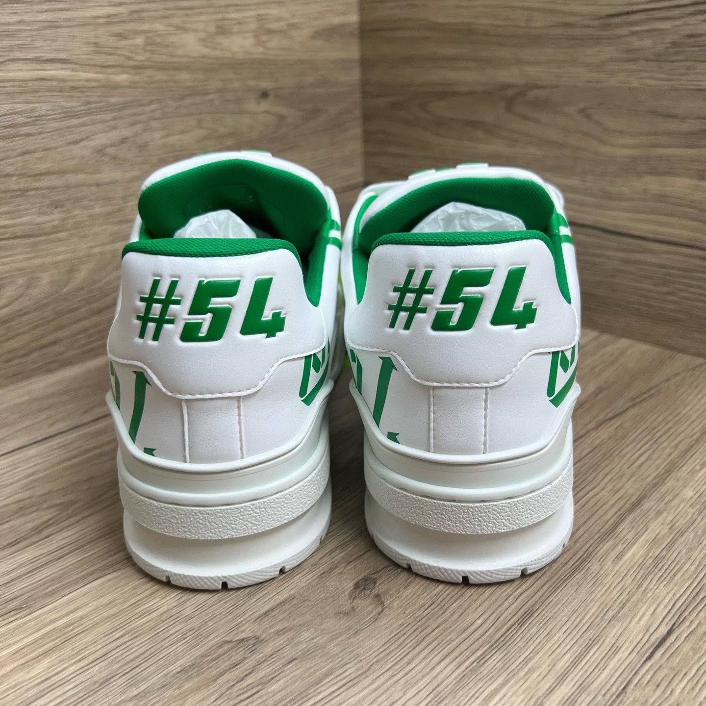 Louis Vuitton Louis Vuitton Training Green Lowtop Sneakers 8.5 Men Size US 8.5 / EU 41-42 - 6 Thumbnail