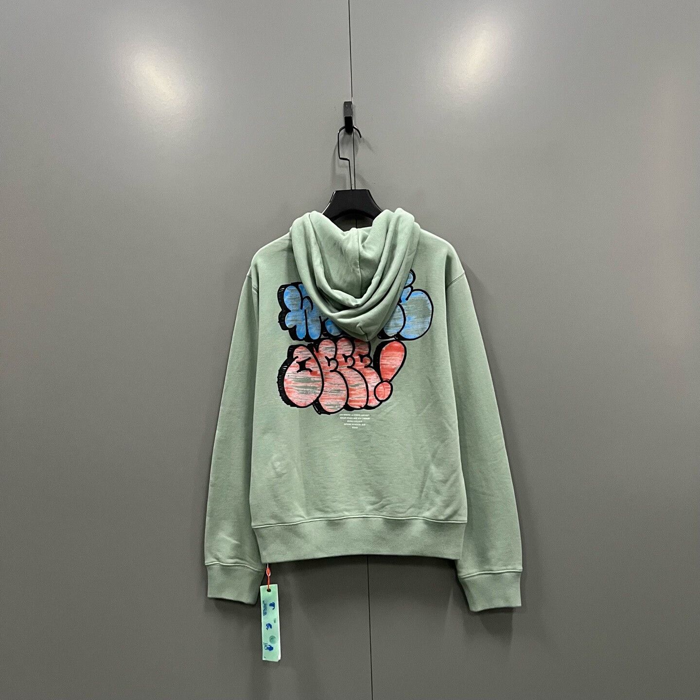 Off-White Off-White Retro White Hoodie s Men Size US S / EU 44-46 / 1 - 2 Thumbnail