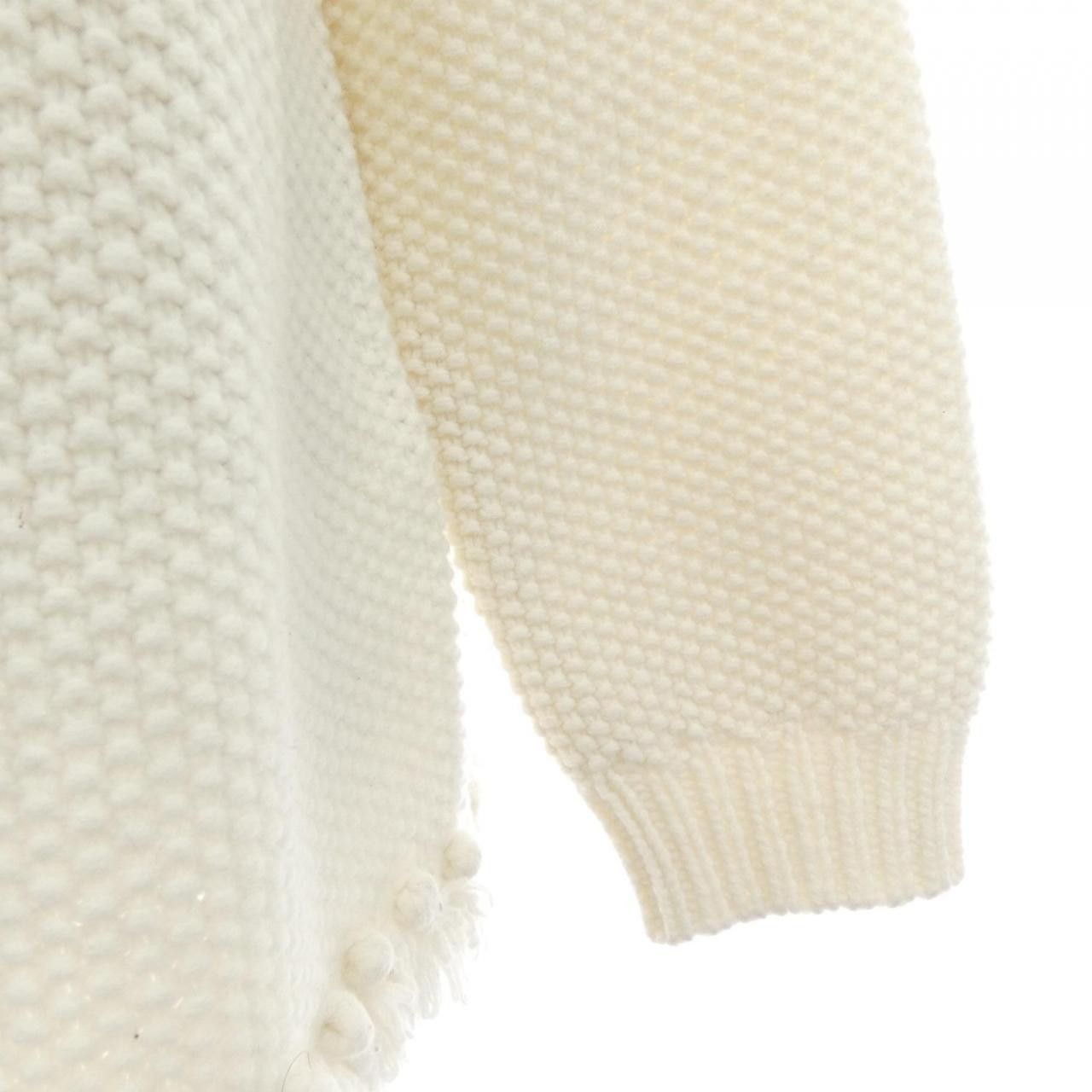 Other Other Drawer Cashmere Blend Knit Textile Tops 6513-199-1008 DUTY FREE for USA Size ONE SIZE - 6 Thumbnail