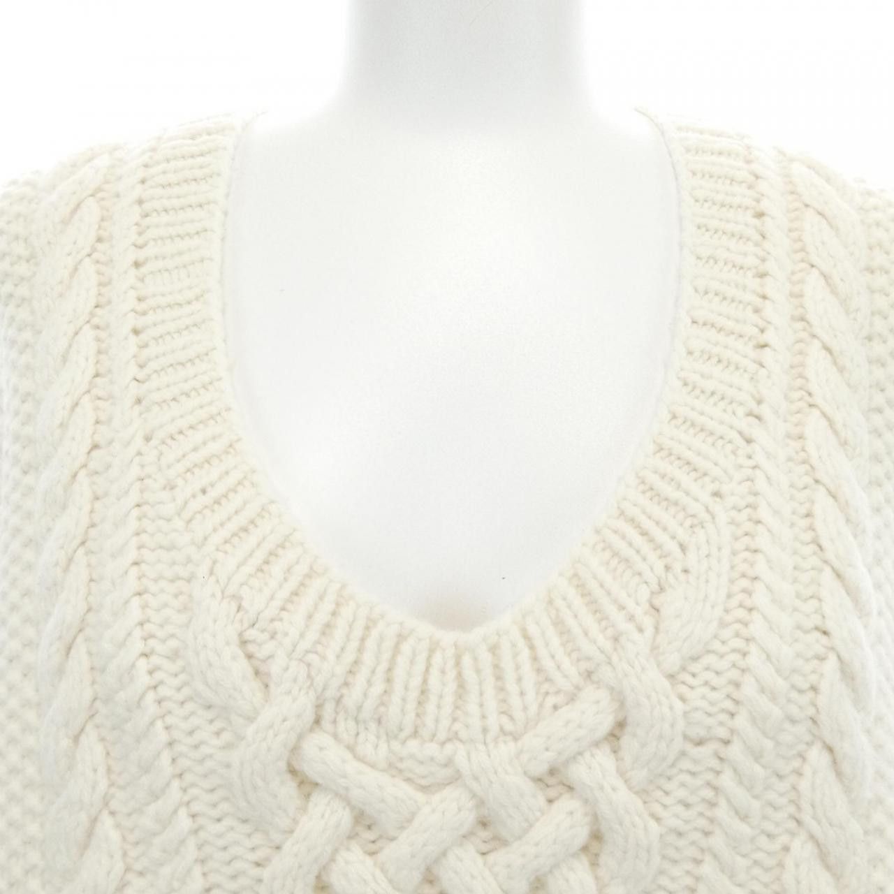 Other Other Drawer Cashmere Blend Knit Textile Tops 6513-199-1008 DUTY FREE for USA Size ONE SIZE - 5 Thumbnail