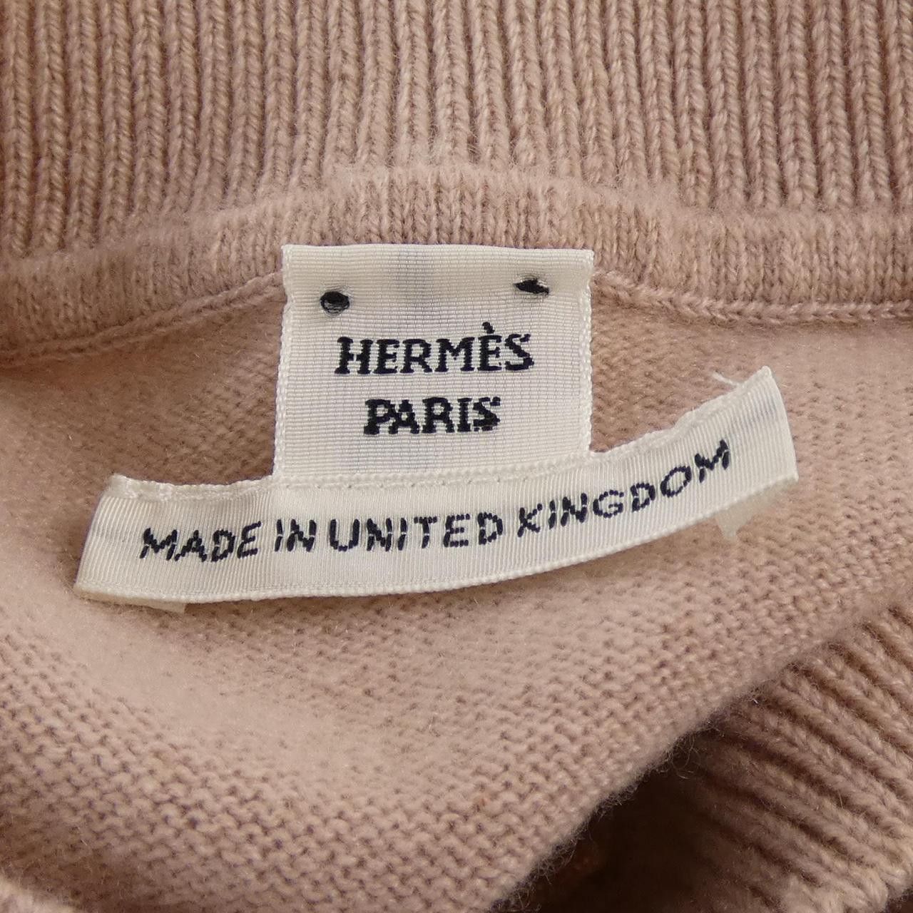 Hermes Hermes Hermes H Lift Cashmere Knitwear Textile Tops DUTY FREE for USA Size ONE SIZE - 4 Thumbnail