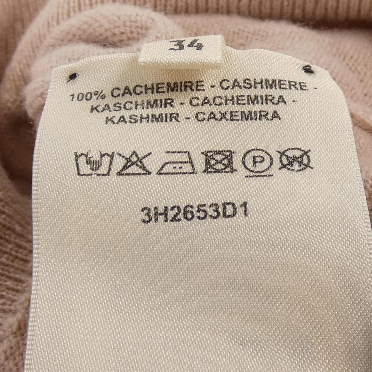 Hermes Hermes Hermes H Lift Cashmere Knitwear Textile Tops DUTY FREE for USA Size ONE SIZE - 3 Thumbnail
