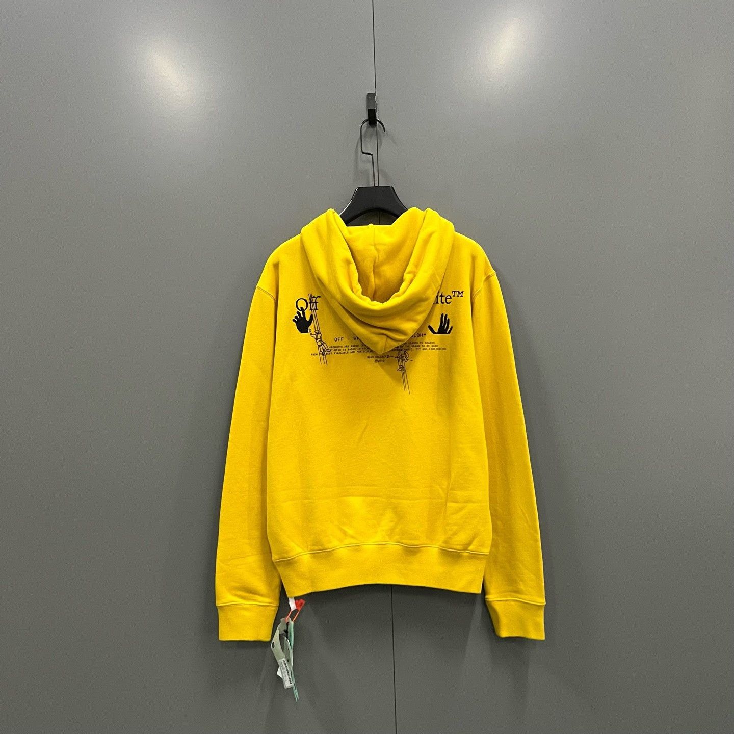 Off-White Off-White Embroidered White Hoodie l Men Size US L / EU 52-54 / 3 - 2 Thumbnail