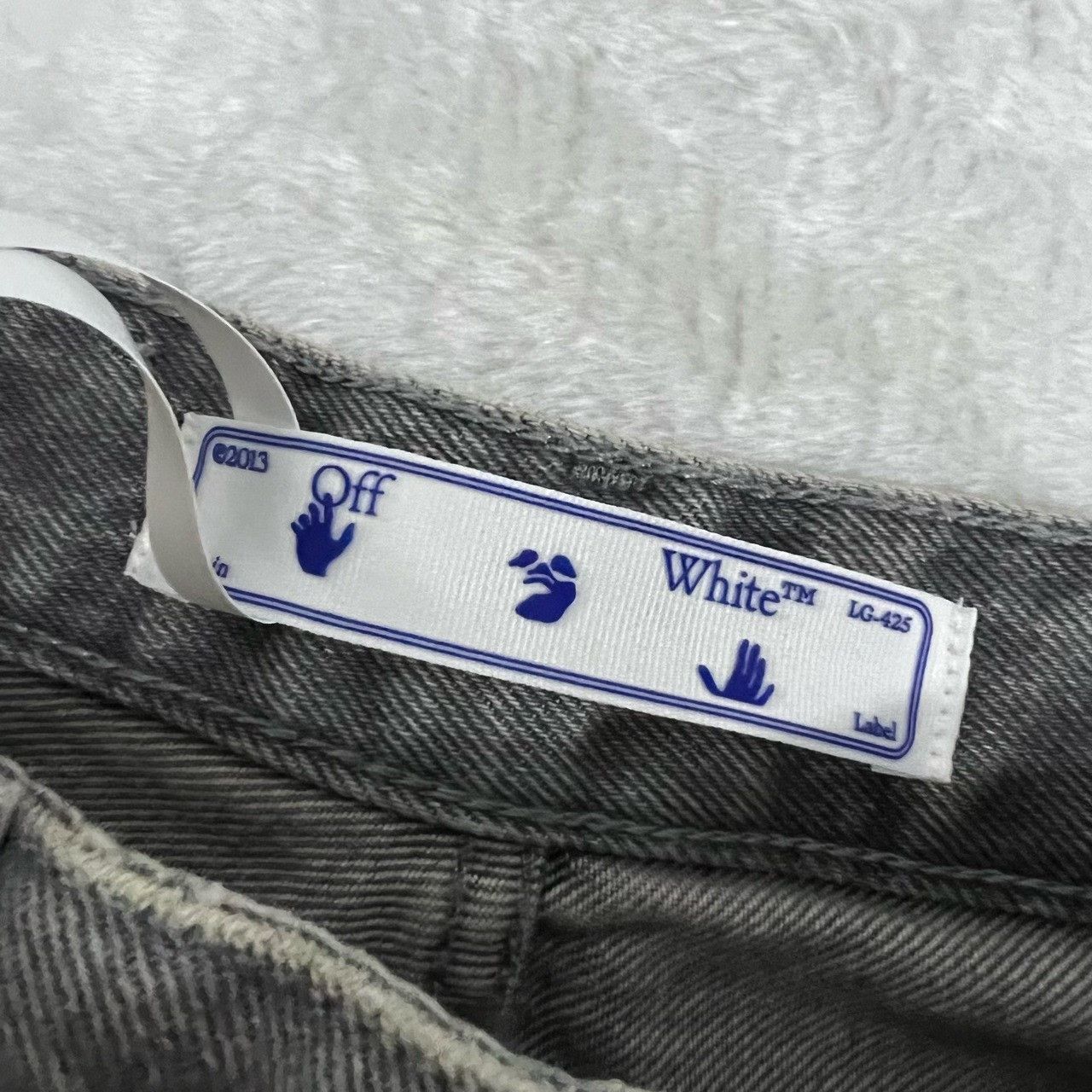 Off-White Off-White Denim White Jeans 25 Women Size 25" / US 0 / IT 36 - 4 Thumbnail