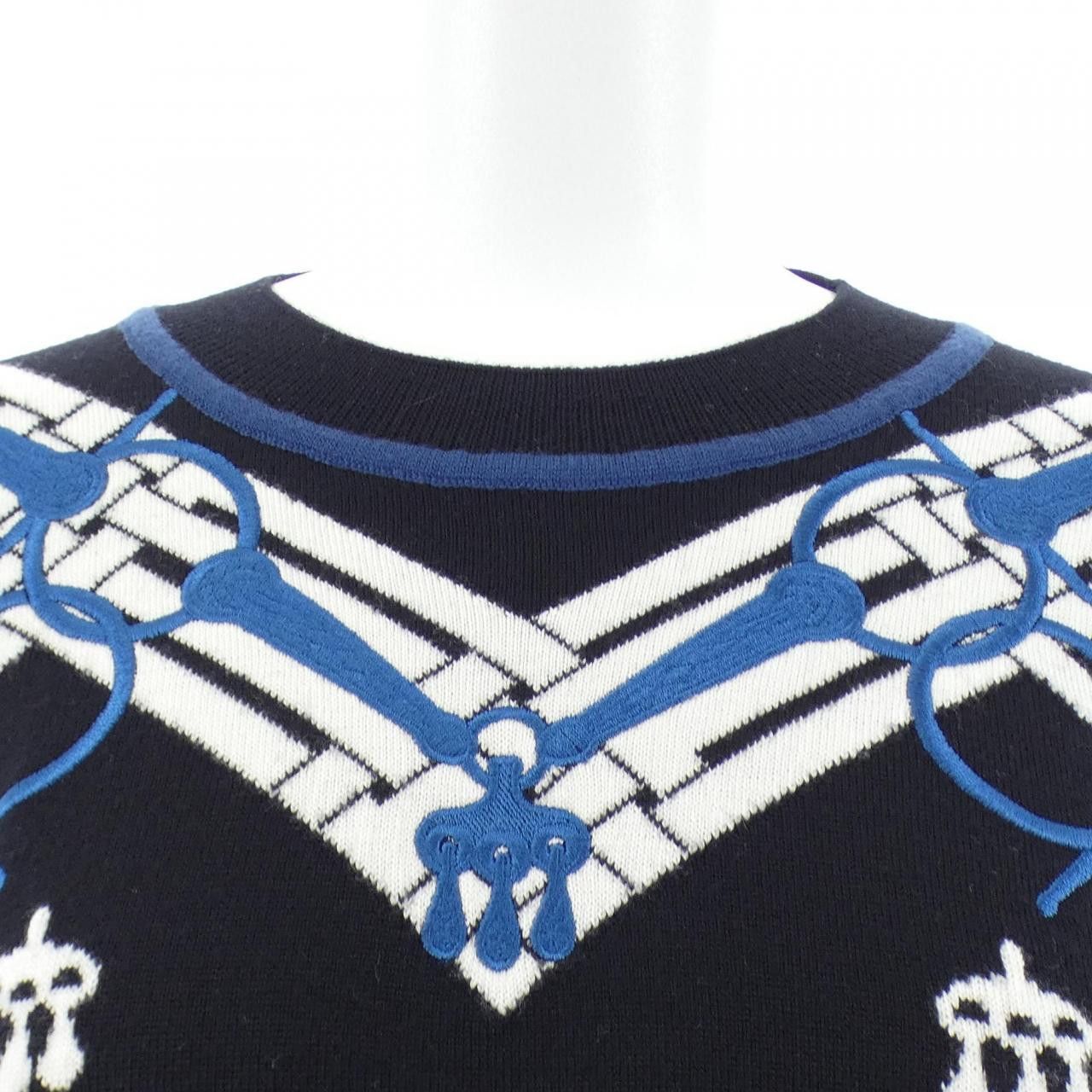 Hermes Hermes Hermes MORS A JOUET Knit Top Textile Tops DUTY FREE for USA Size ONE SIZE - 5 Thumbnail