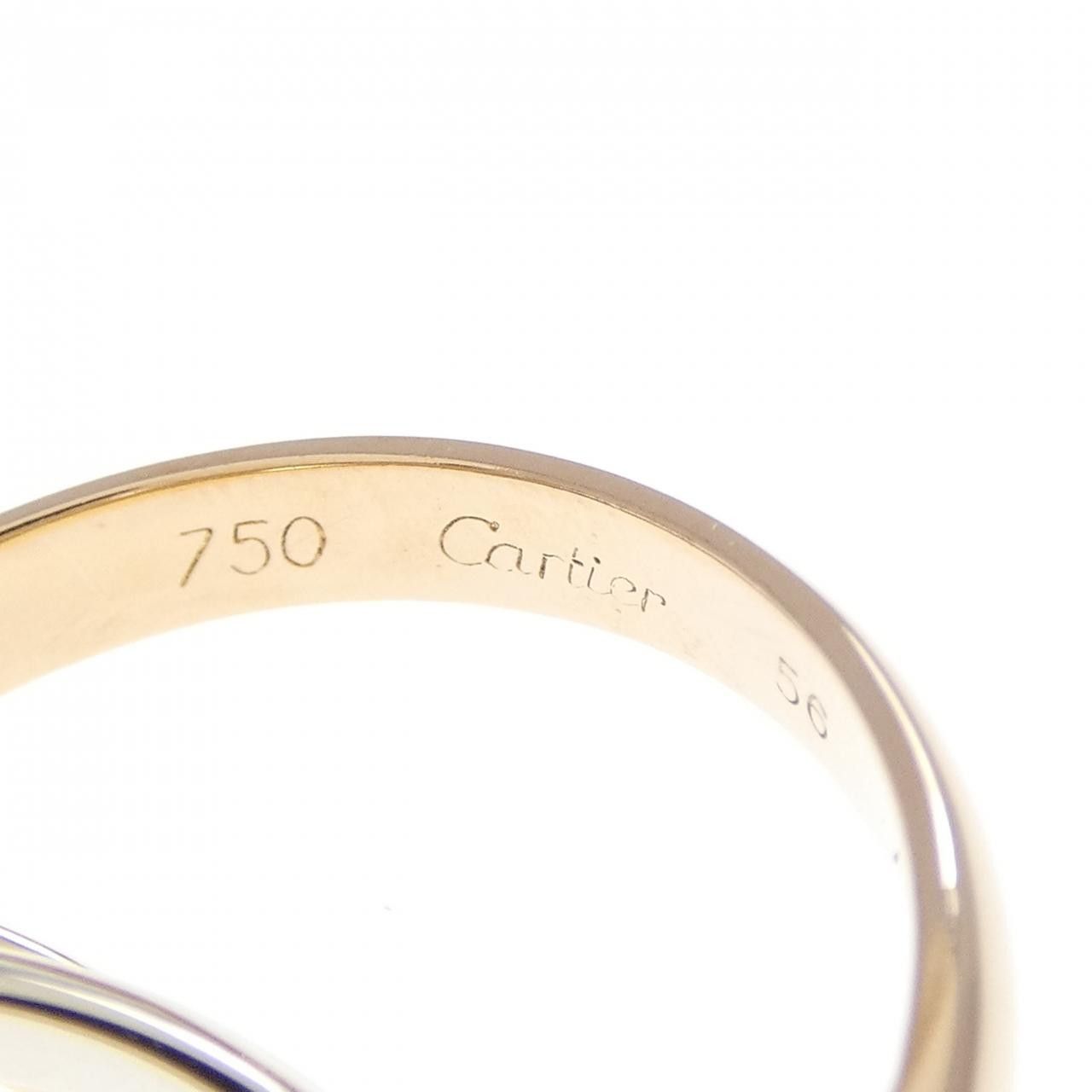 Cartier Cartier Cartier Trinity 18K Three Gold Ring Size 16 Precious Metal Ring DUTY FREE for USA Size ONE SIZE - 4 Thumbnail