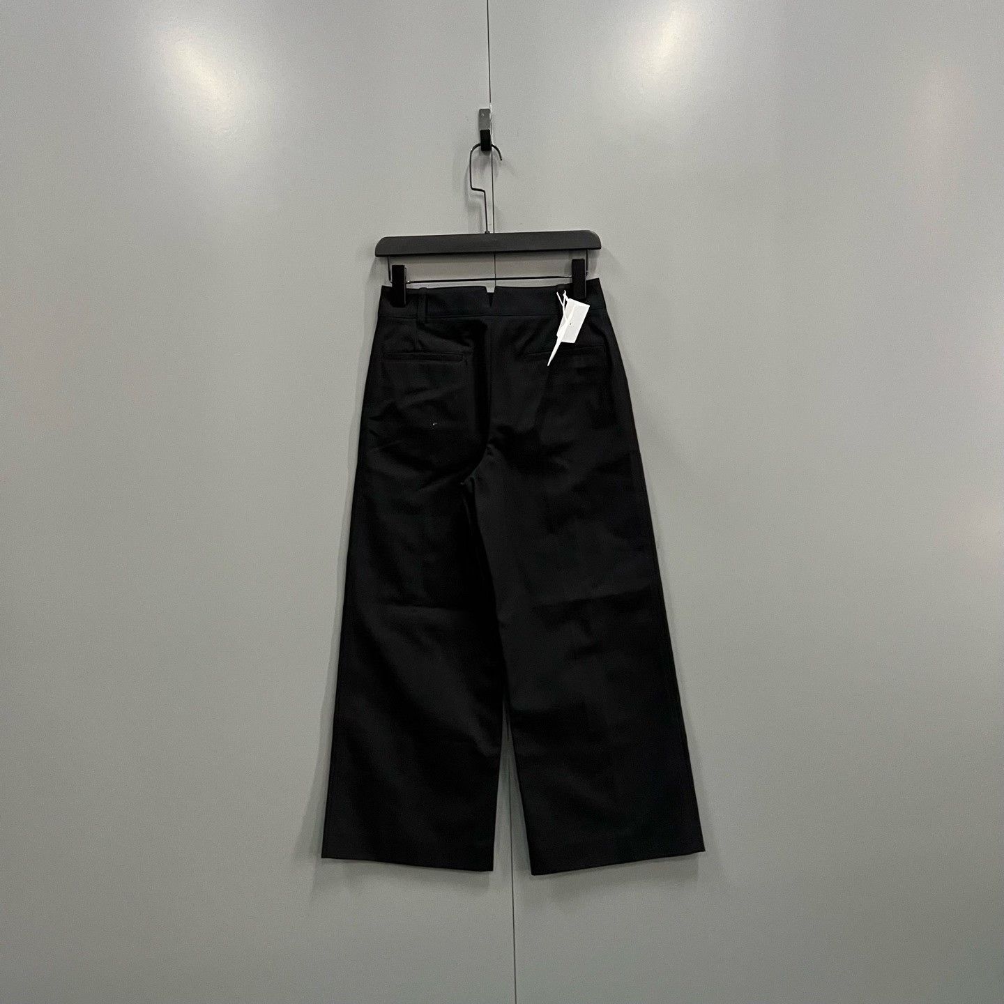 Hermes Hermes Wide-Leg Black Pants 34 Women Size 34" / US 12 / IT 48 - 2 Thumbnail