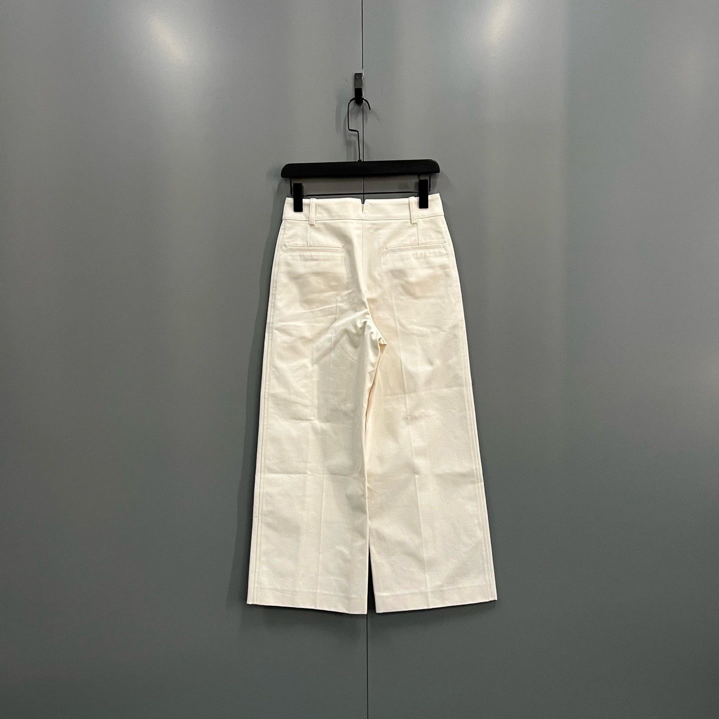Hermes Hermes Wide-Leg White Pants 34 Women Size 34" / US 12 / IT 48 - 2 Thumbnail