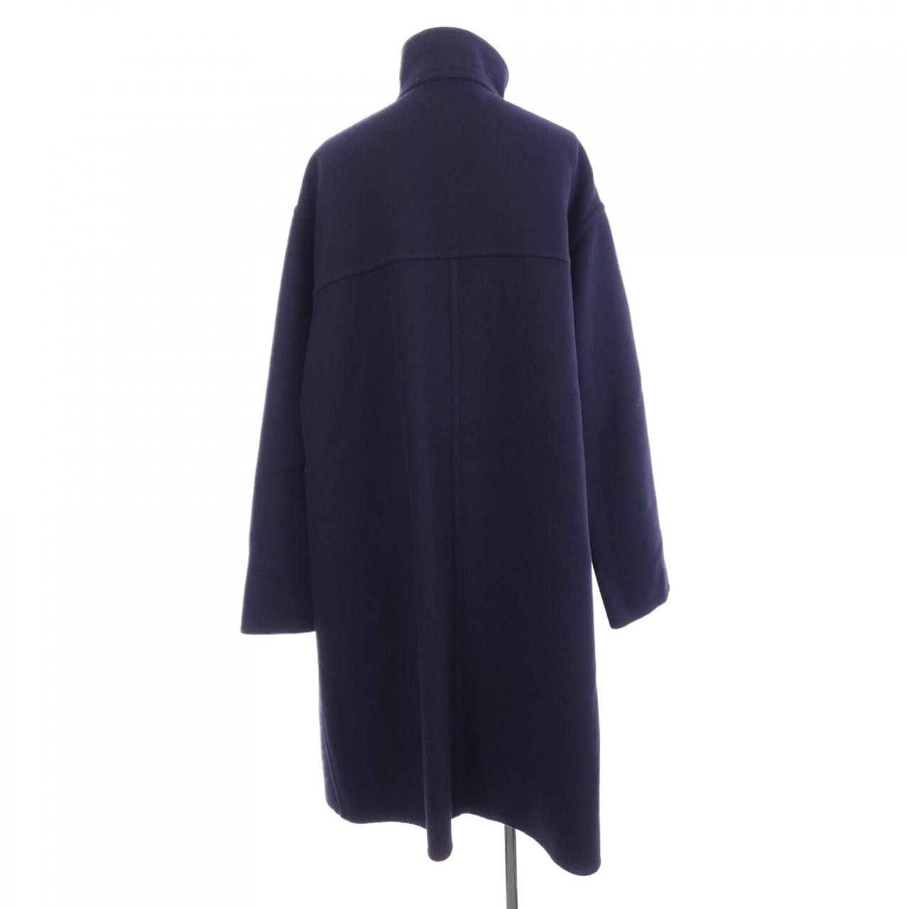 Celine Celine CELINE 100 Percent Cashmere Coat Textile Outerwear 2M4276700 DUTY FREE for USA Size ONE SIZE - 2 Thumbnail