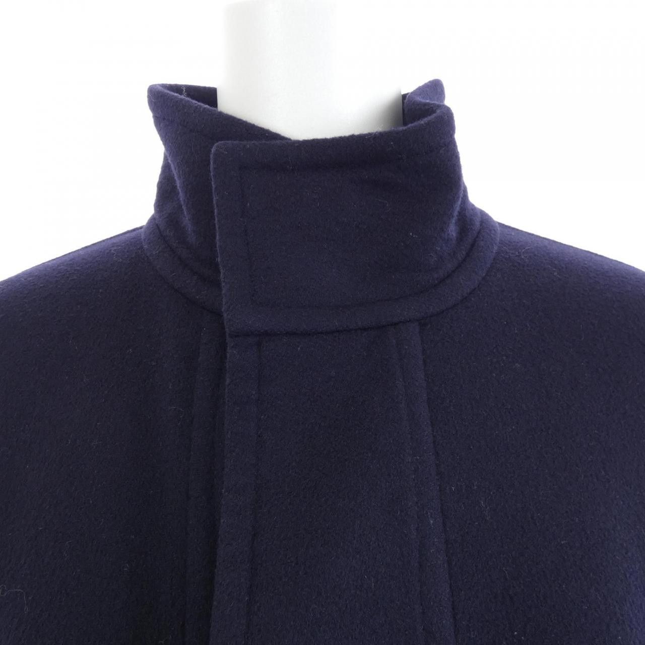 Celine Celine CELINE 100 Percent Cashmere Coat Textile Outerwear 2M4276700 DUTY FREE for USA Size ONE SIZE - 5 Thumbnail