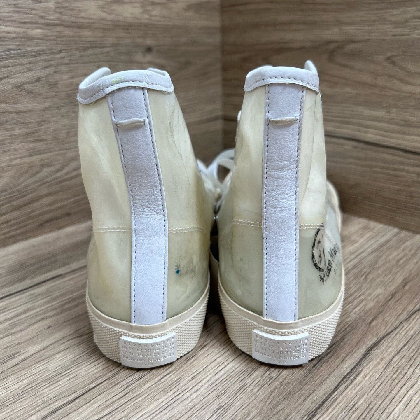 Maison Margiela Maison Margiela Clear Hitop Sneakers us_5 Women Size US 5 / IT 35 - 4 Thumbnail