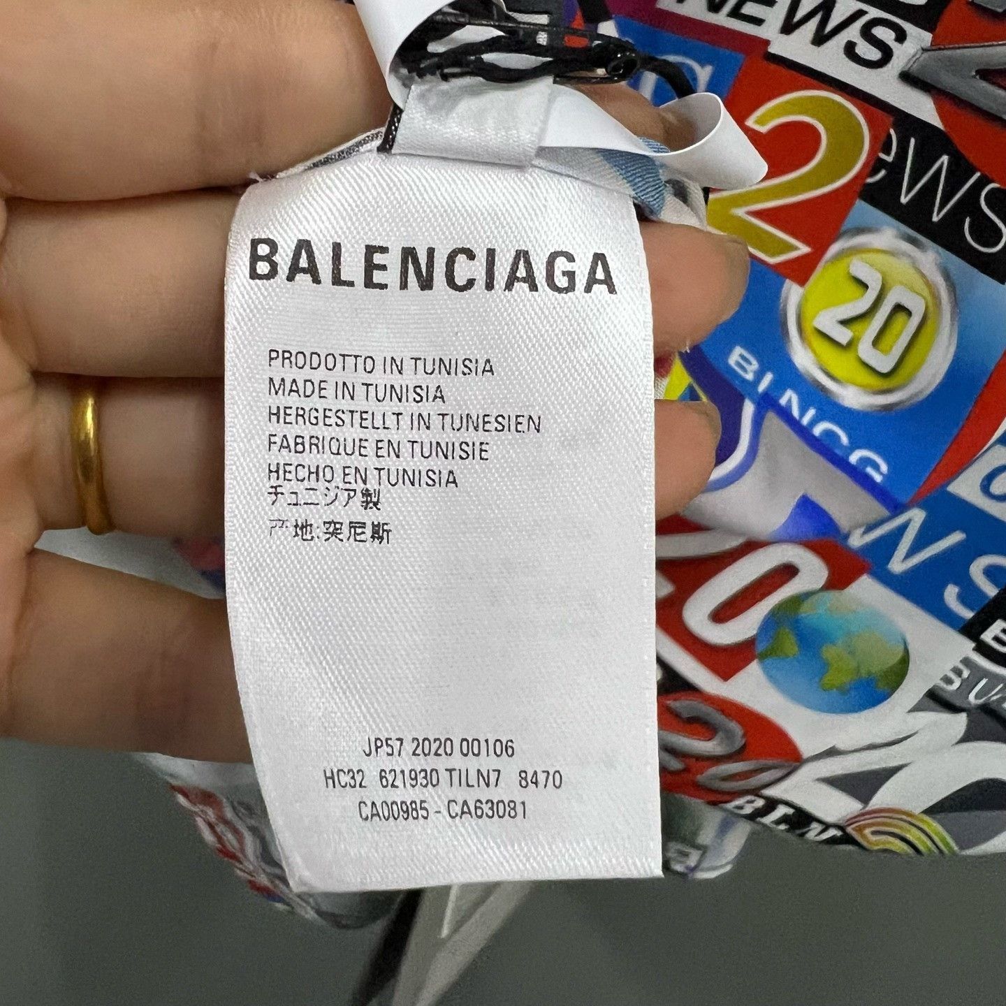 Balenciaga Balenciaga Retro Shirt m Men Size US M / EU 48-50 / 2 - 4 Thumbnail