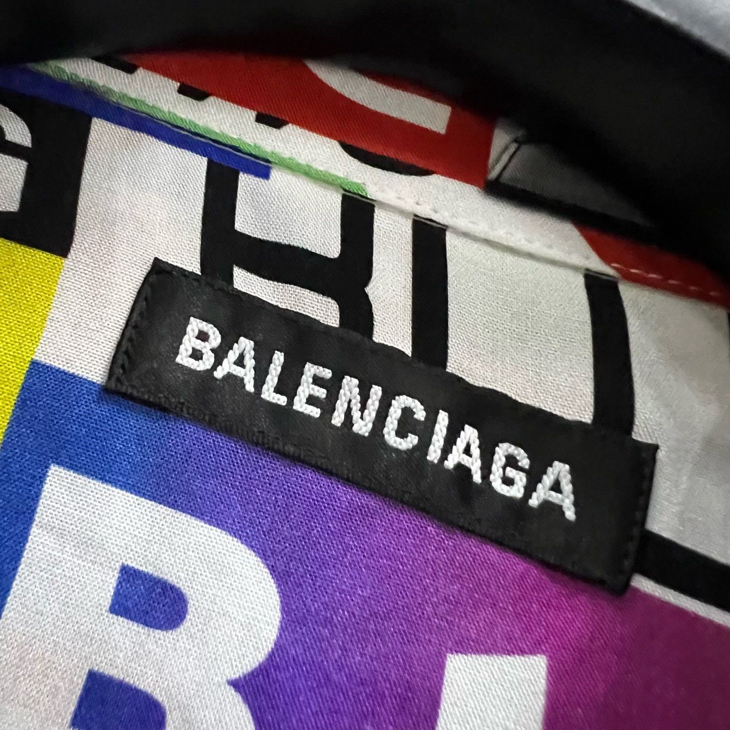 Balenciaga Balenciaga Retro Shirt m Men Size US M / EU 48-50 / 2 - 2 Thumbnail