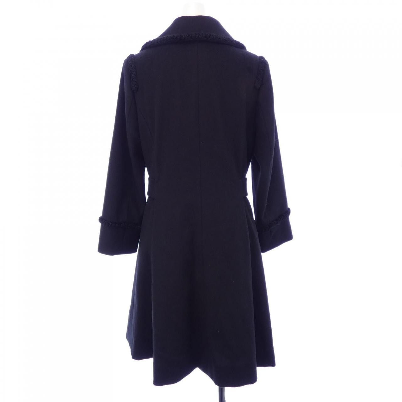 Chanel Chanel Chanel 100 Percent Cashmere Coat Textile Outerwear P36033V24388 DUTY FREE for USA Size ONE SIZE - 2 Thumbnail