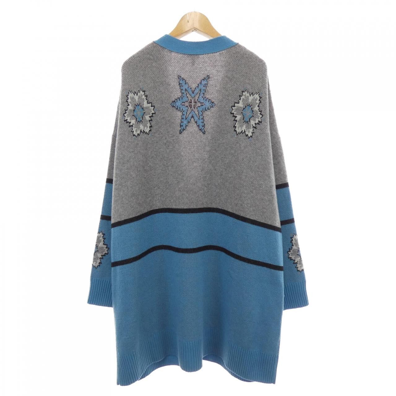 Loewe Loewe Loewe Wool Cardigan Textile Tops S3298140SM DUTY FREE for USA Size ONE SIZE - 2 Thumbnail