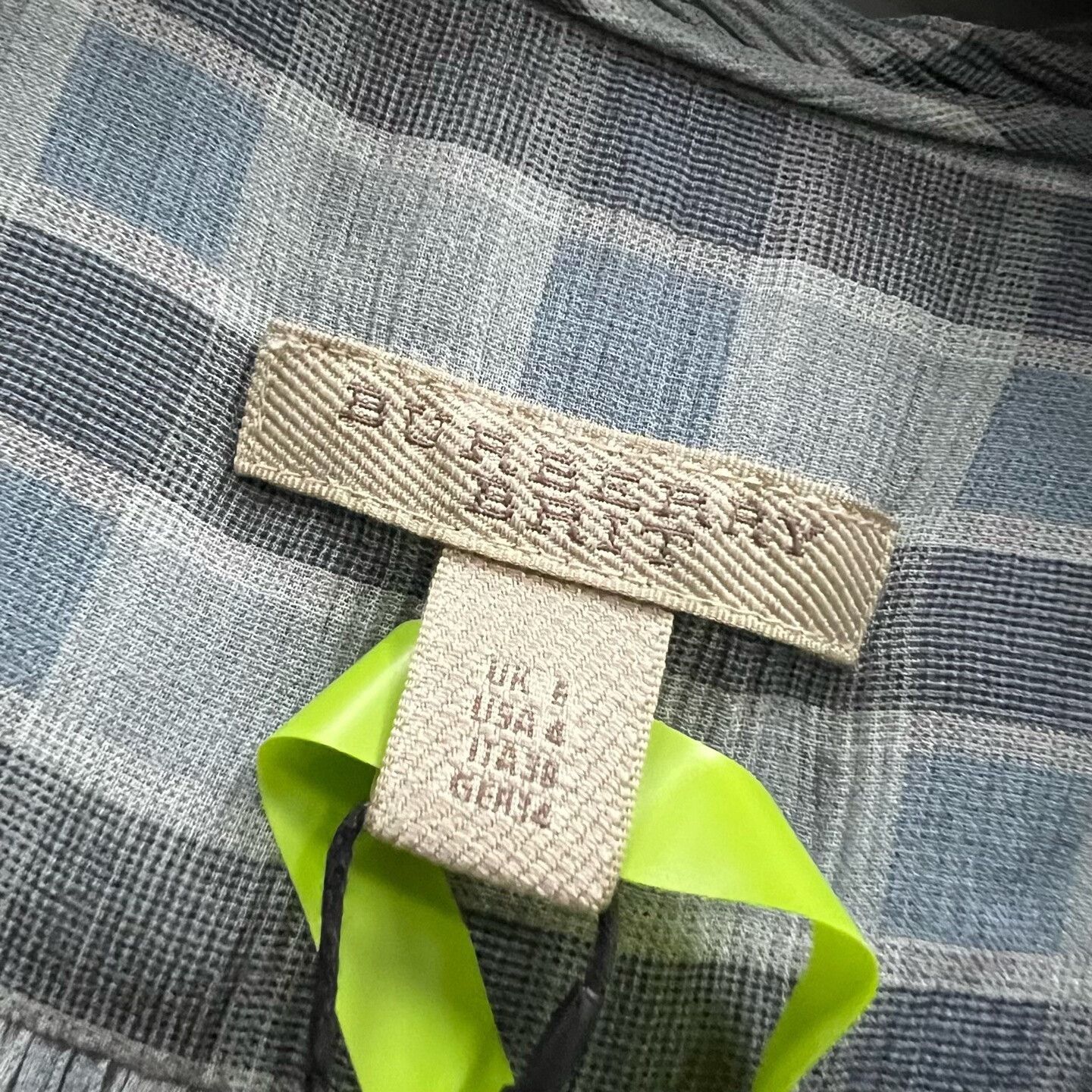 Burberry Burberry Plaid Dress it_36 Women Size XS / US 0-2 / IT 36-38 - 4 Thumbnail