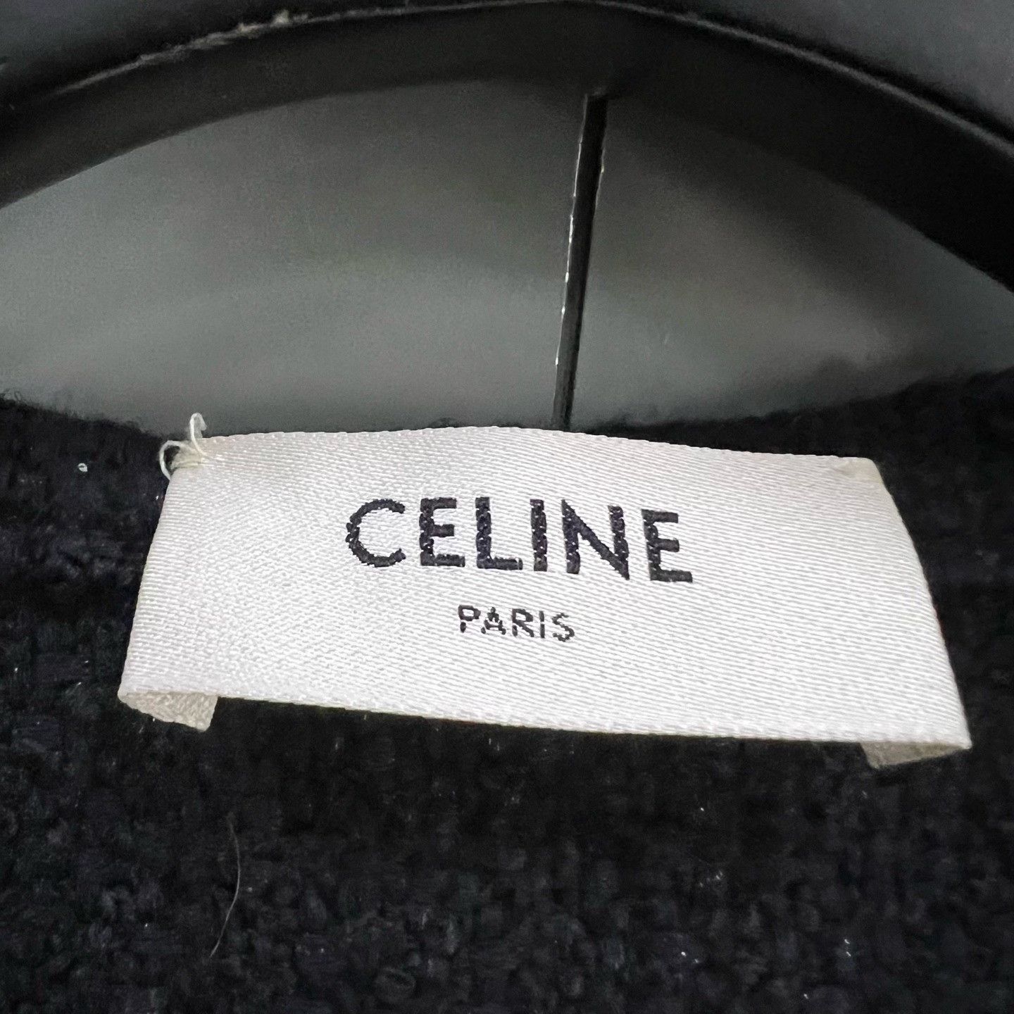 Celine Celine Knit Black Sweater it_34 Women Size XXS / US 00 / IT 34 - 2 Thumbnail