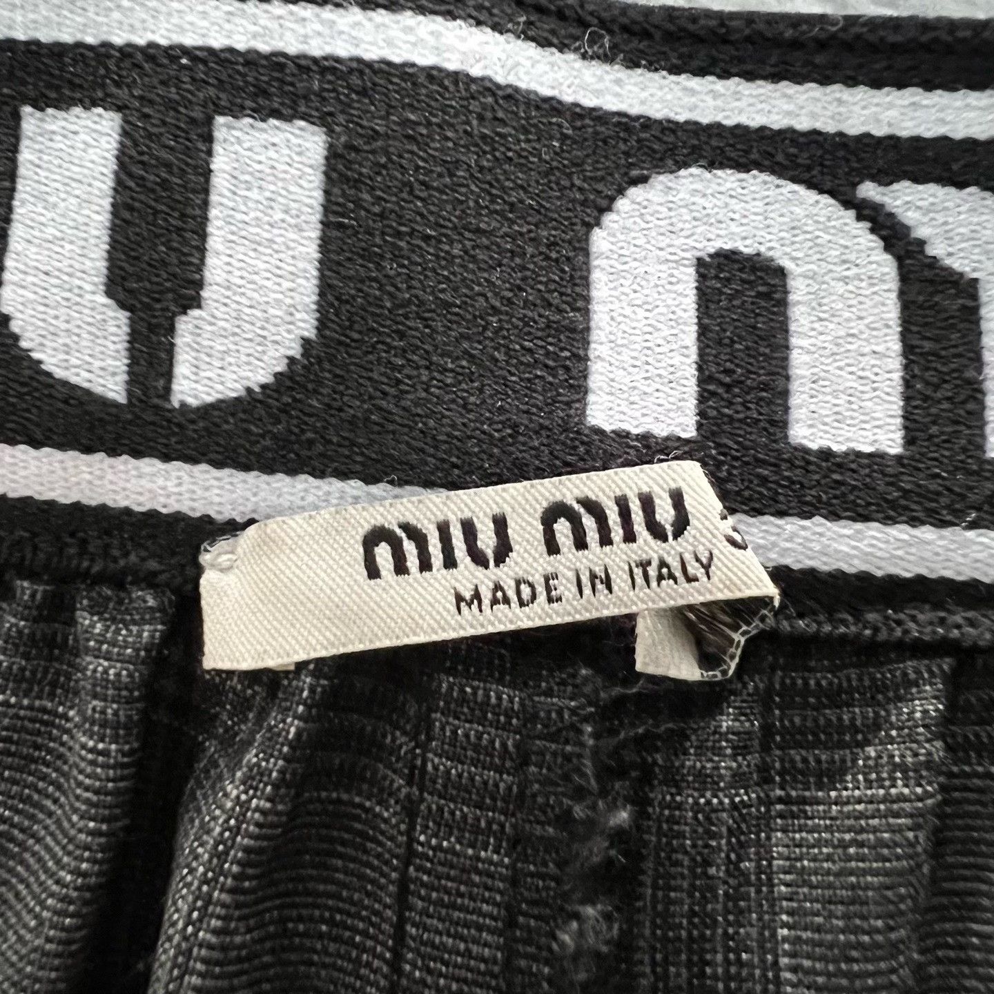 Miu Miu Miu Miu Retro Plaid Pants 38 Women Size 38" / US 16 / IT 52 - 3 Thumbnail