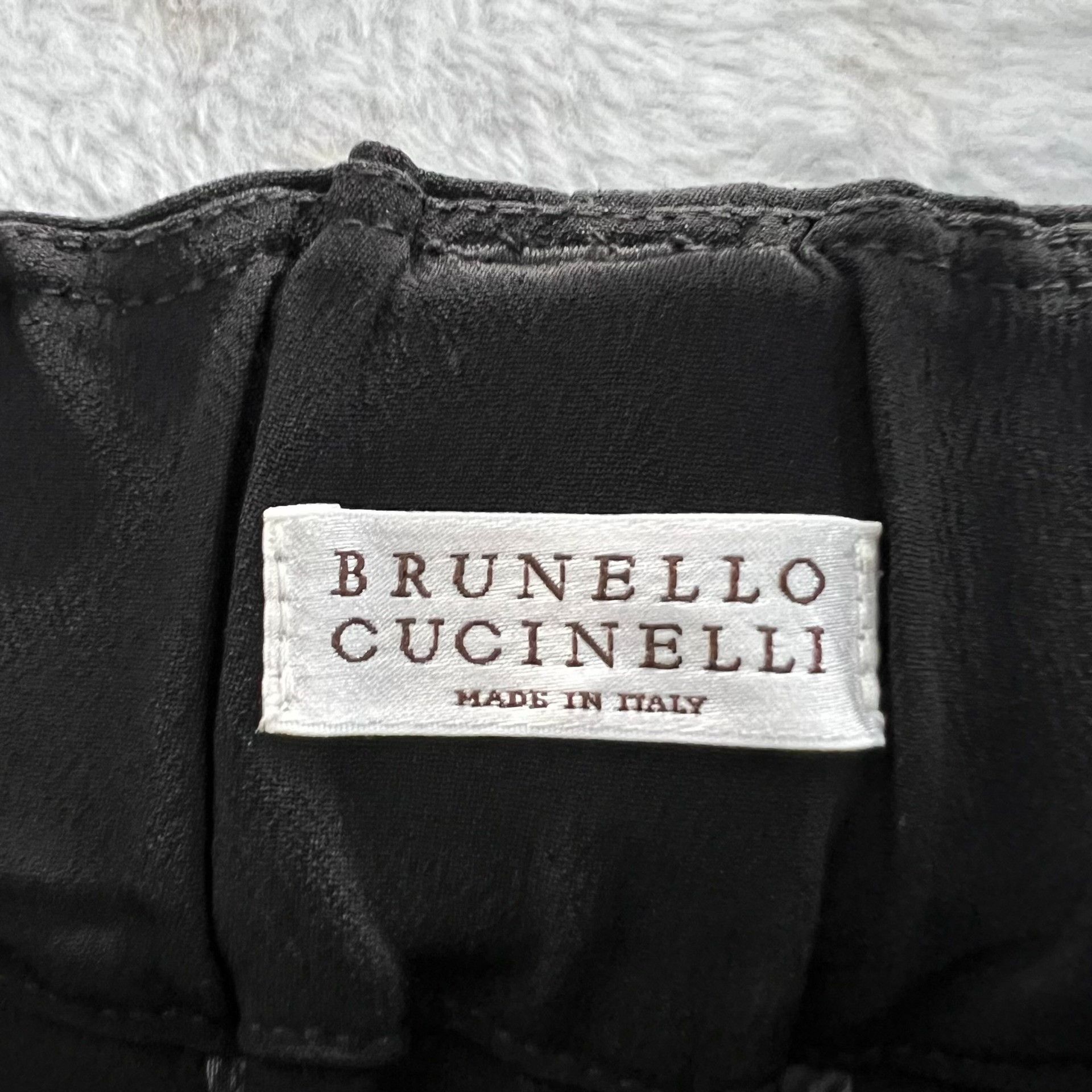 Brunello Cucinelli Brunello Cucinelli Black Casual Pants 38 Men Size US 38 / EU 54 - 3 Thumbnail