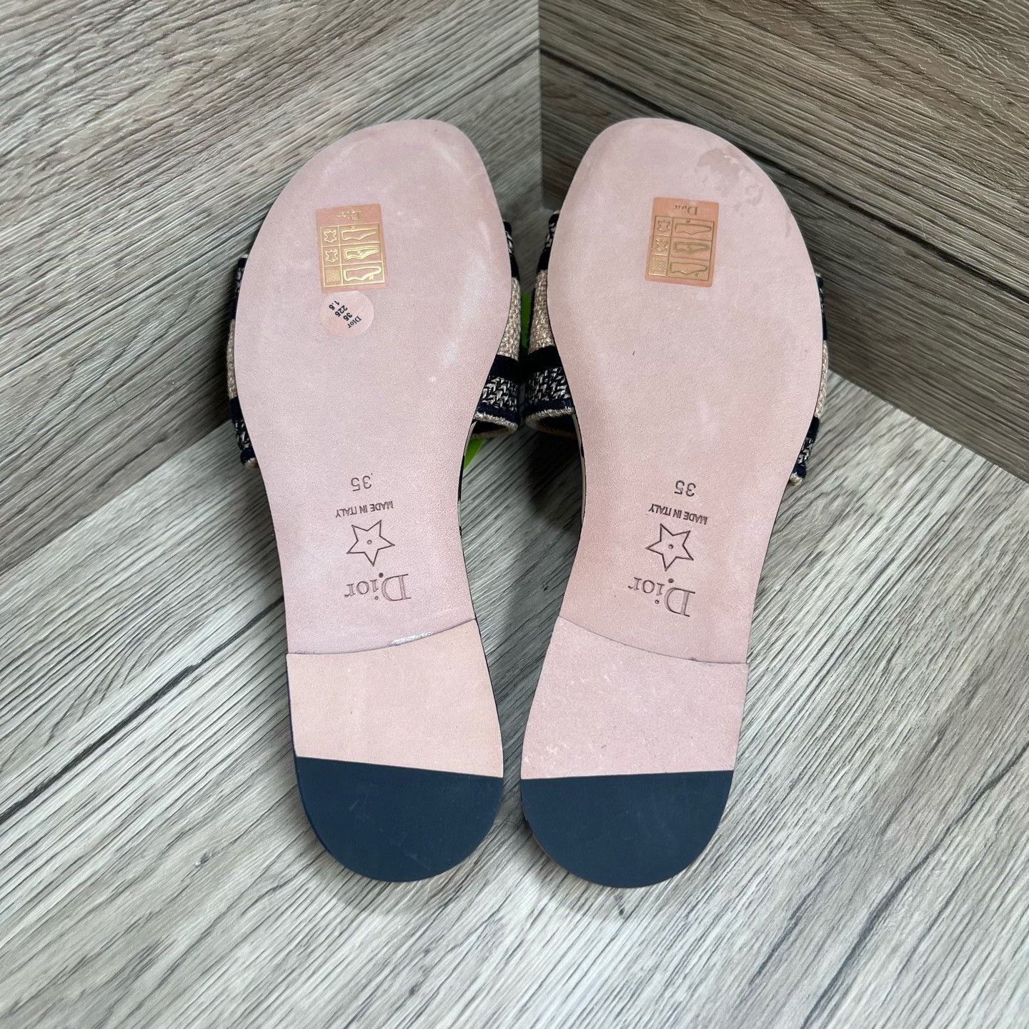 Dior Dior Black Sandals us_5 Women Size US 5 / IT 35 - 6 Thumbnail