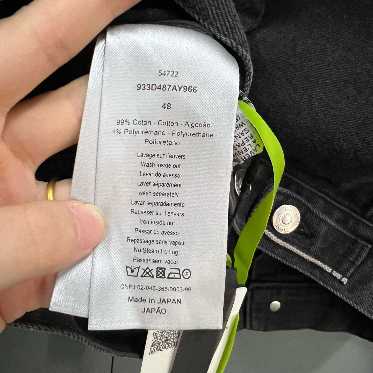 Dior Dior Denim Light Jacket m Men Size US M / EU 48-50 / 2 - 4 Thumbnail