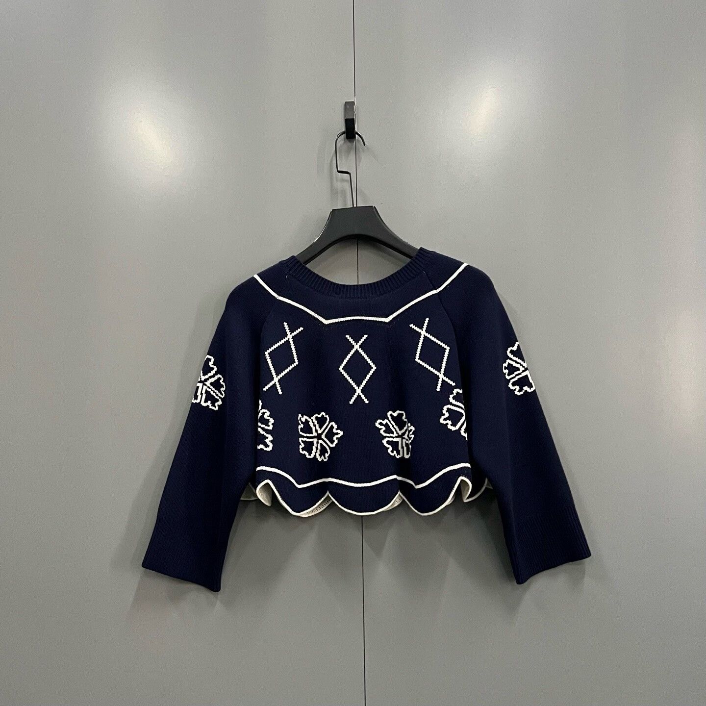 Dior Dior Printed Graphic Sweater it_36 Women Size XS / US 0-2 / IT 36-38 - 2 Thumbnail